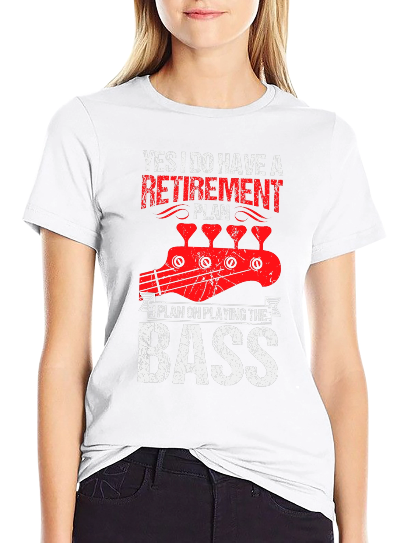 Retirement Plan Bass Guitar T-Shirt