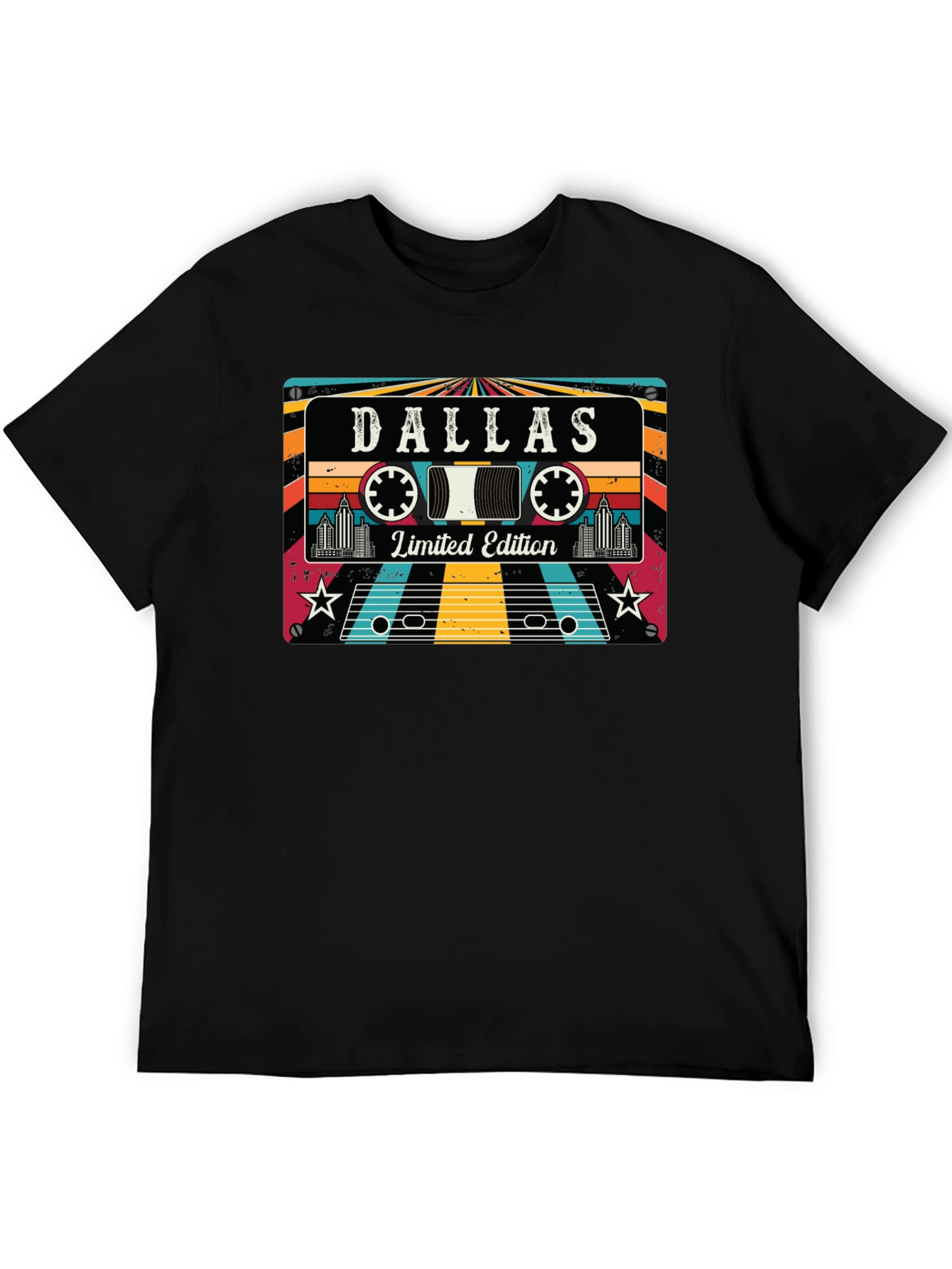 Dallas Limited Edition Retro Cassette T-Shirt