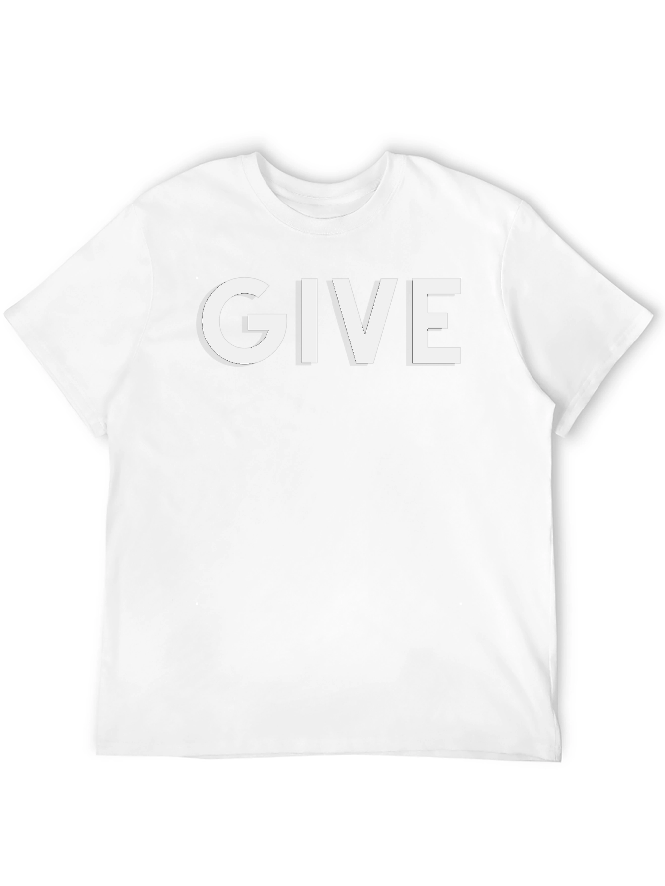 GIVE Graphic Tee - Classic Short Sleeve T-Shirt