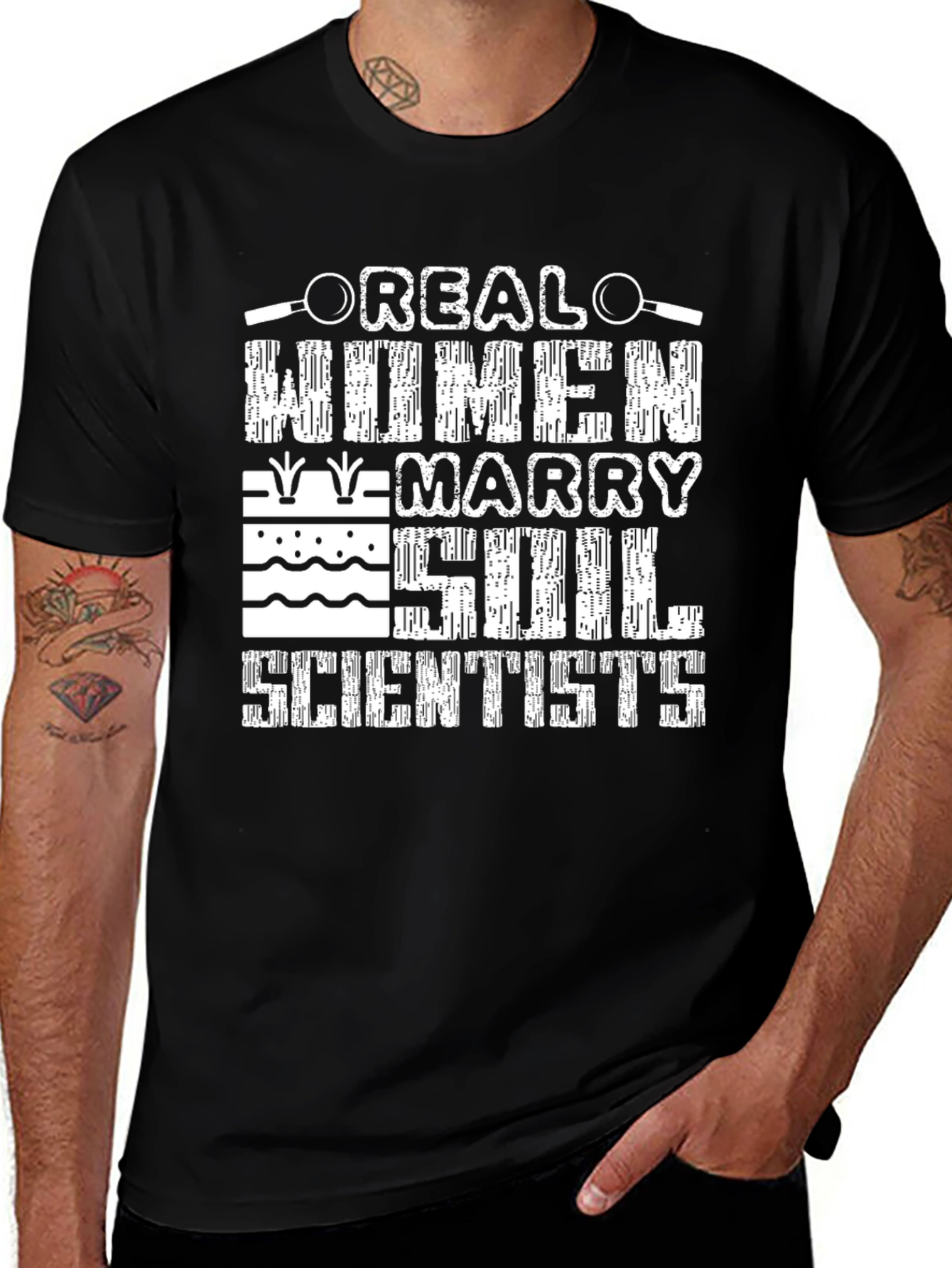 Real Women Marry Soil Scientists T-Shirt