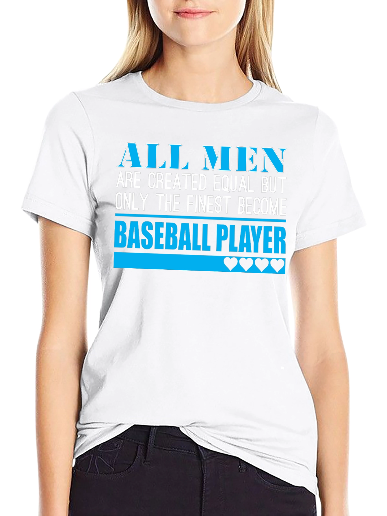 Finest Baseball Player Graphic T-Shirt