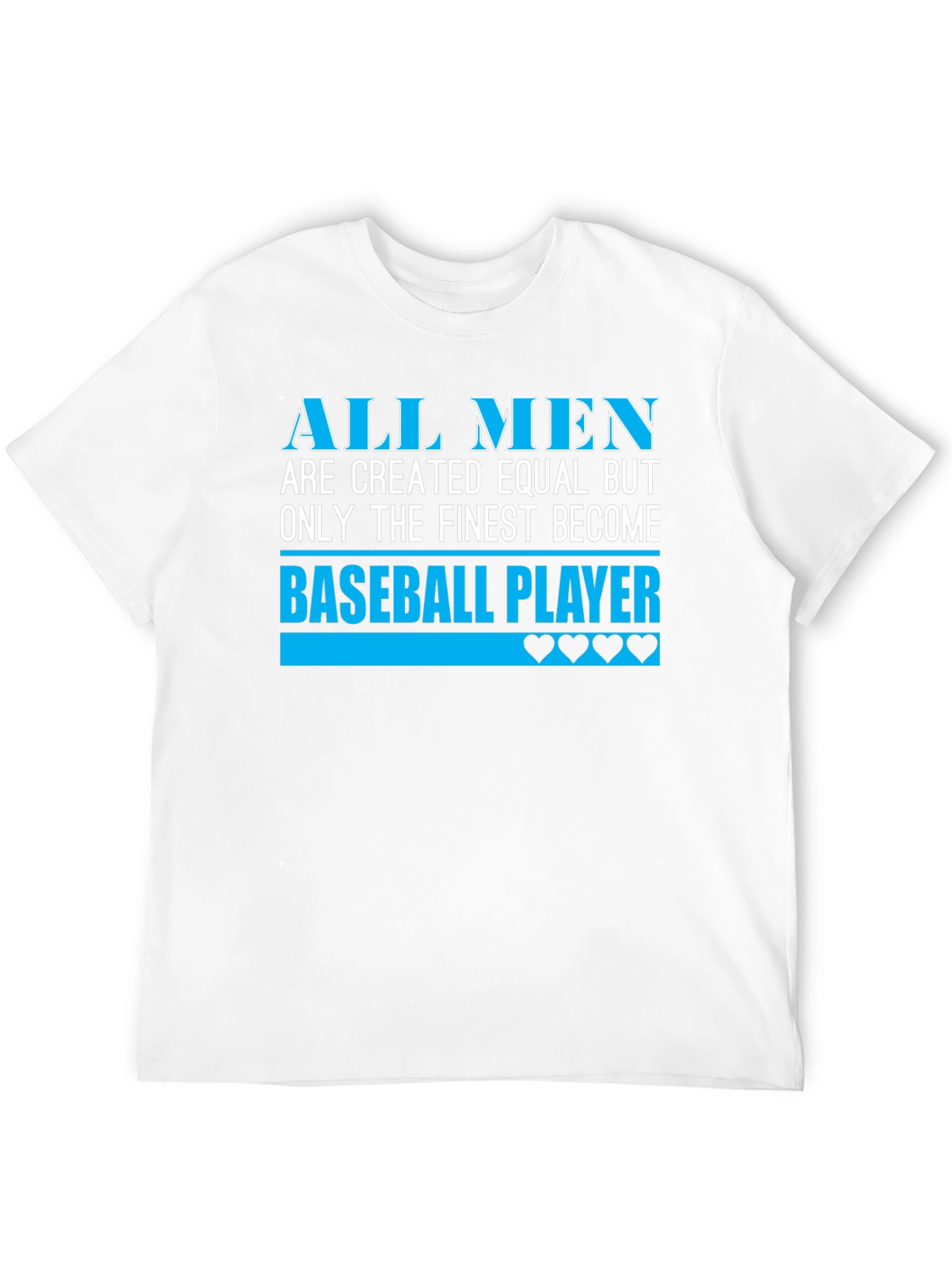 Finest Baseball Player Graphic T-Shirt