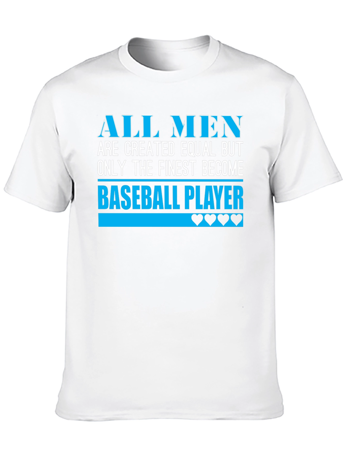 Finest Baseball Player Graphic T-Shirt