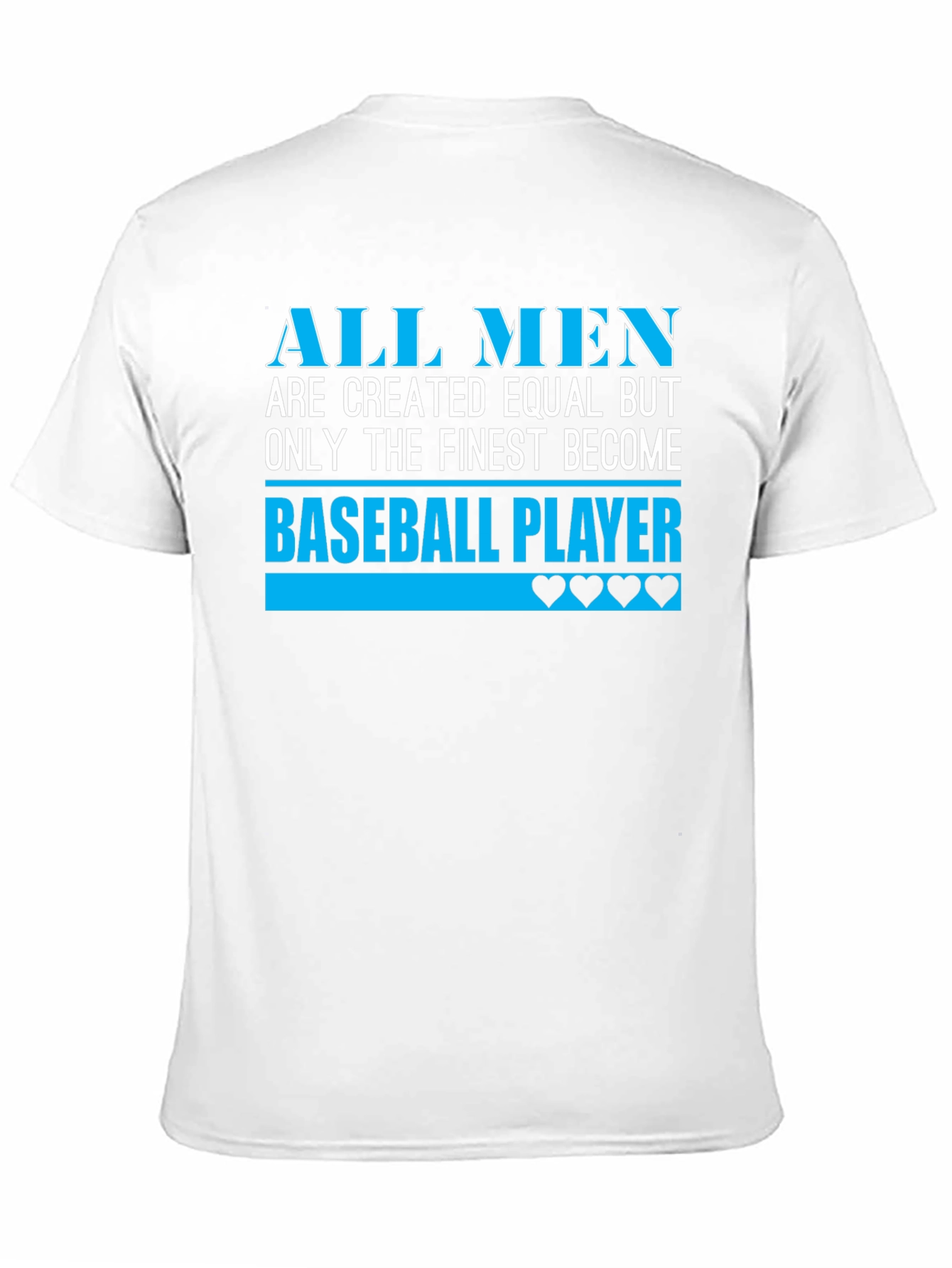 Finest Baseball Player Graphic T-Shirt