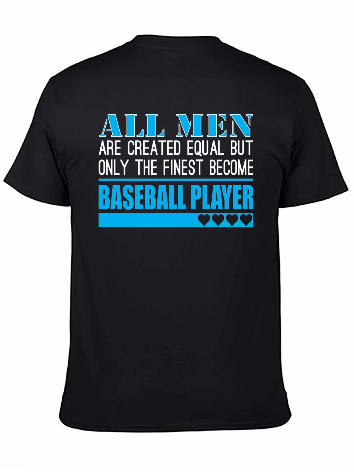 Finest Baseball Player Graphic T-Shirt