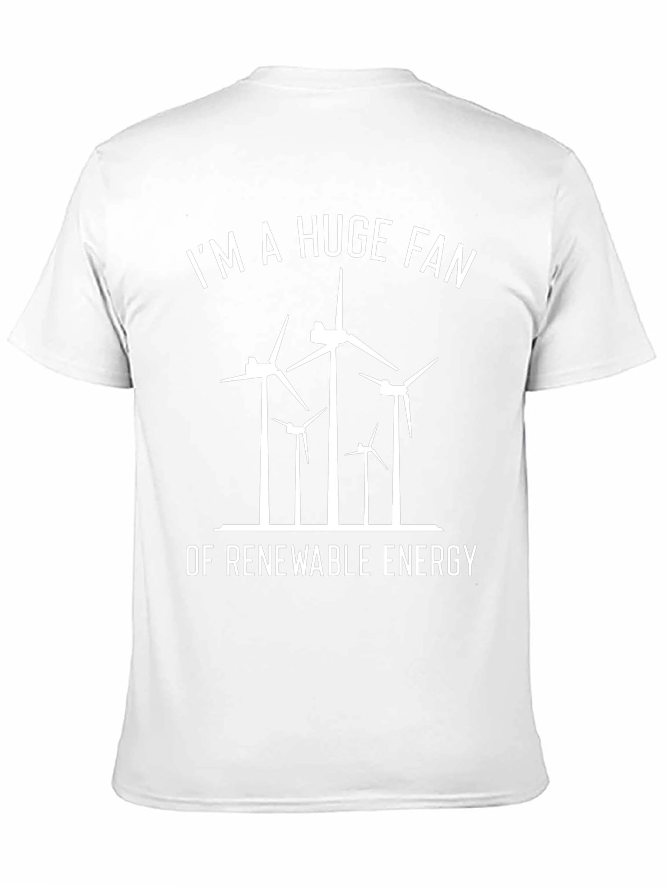 Renewable Energy Fan T-Shirt - Eco-Friendly Gift