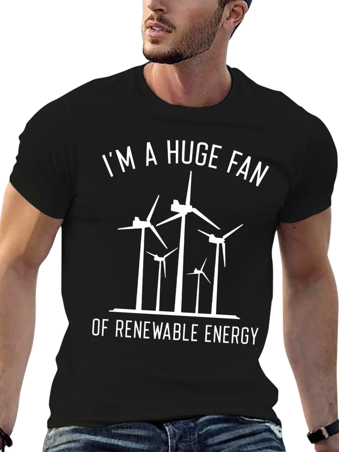 Renewable Energy Fan T-Shirt - Eco-Friendly Gift