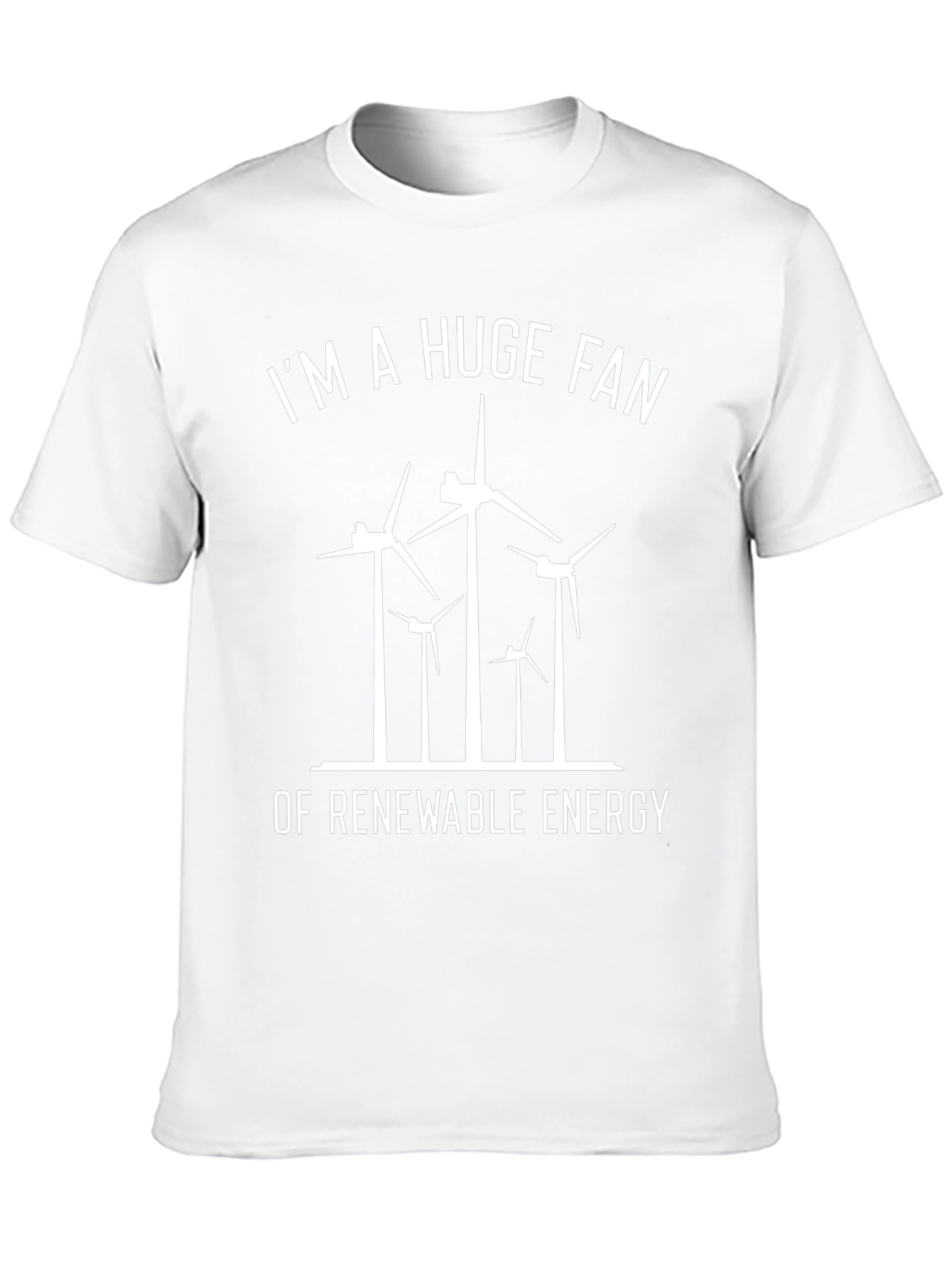 Renewable Energy Fan T-Shirt - Eco-Friendly Gift
