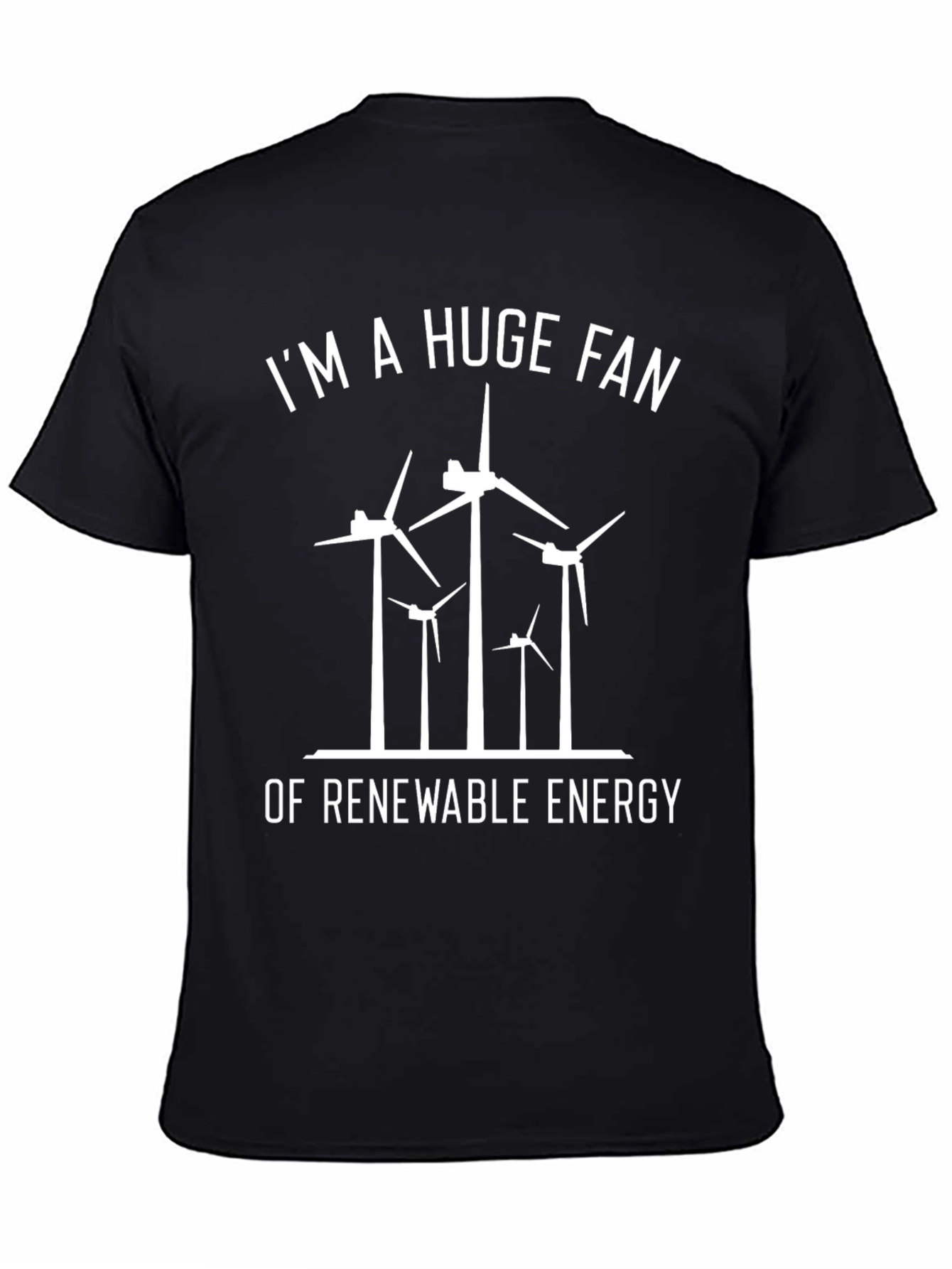 Renewable Energy Fan T-Shirt - Eco-Friendly Gift
