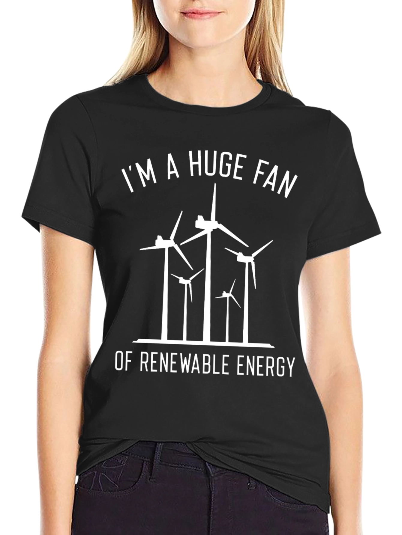 Renewable Energy Fan T-Shirt - Eco-Friendly Gift