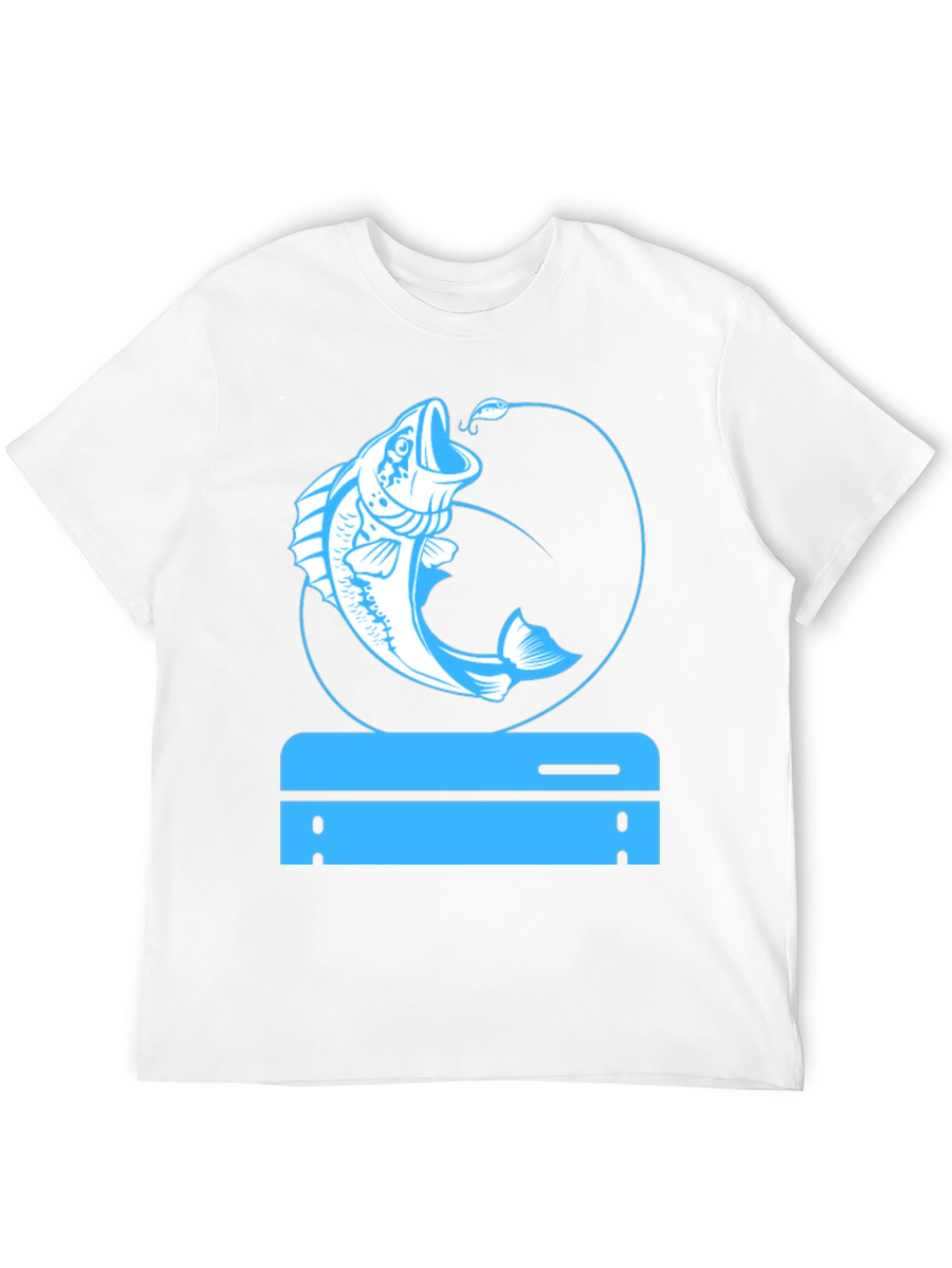 Fishing Gamer Black T-Shirt