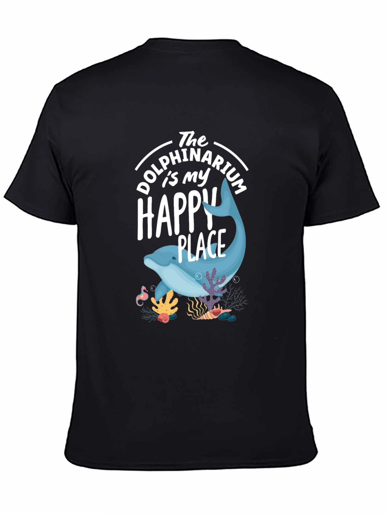 Dolphin Happy Place Graphic Tee - Unisex