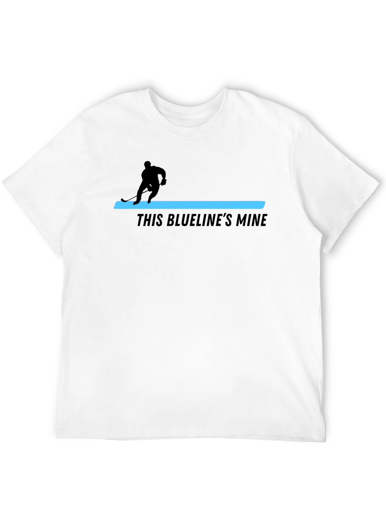 This Bluelines Mine Hockey Graphic T-Shirt