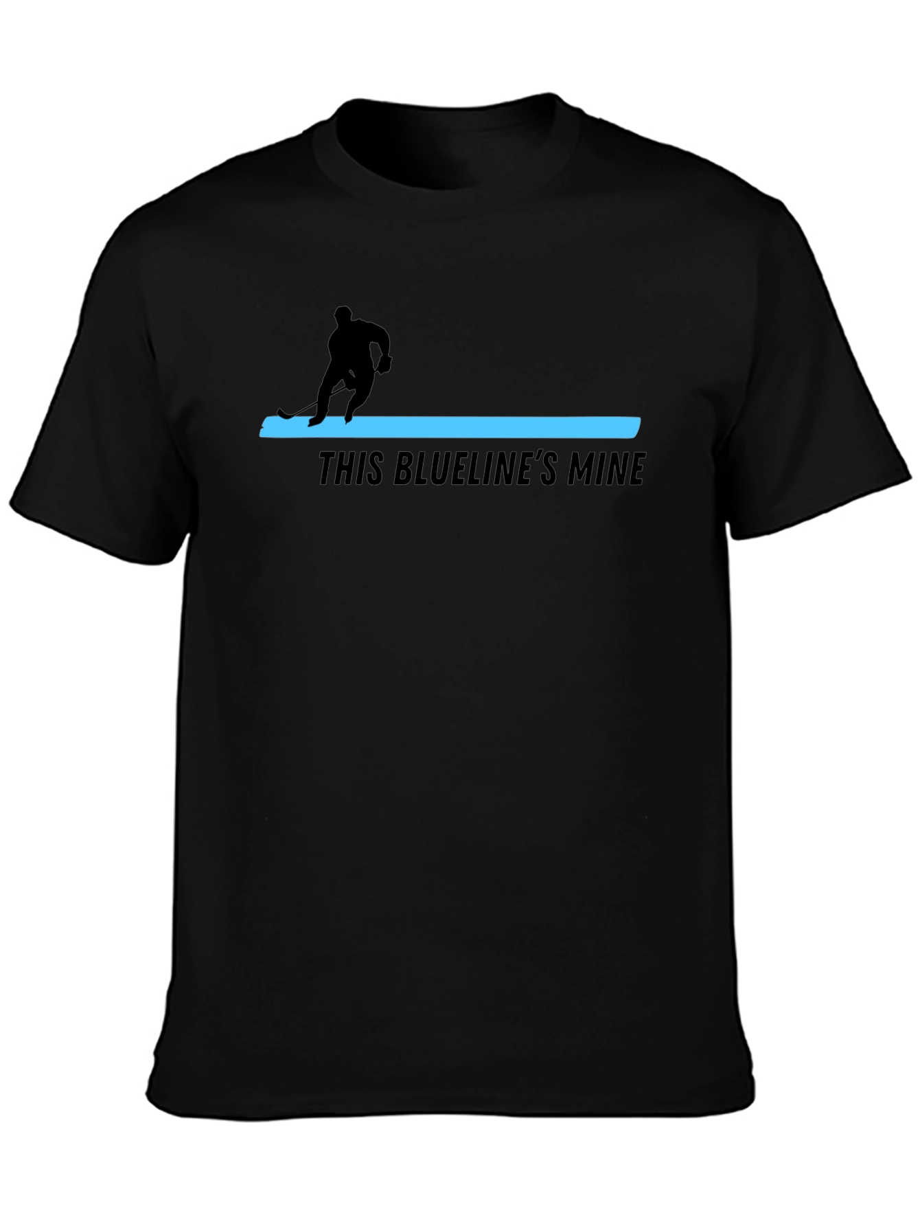 This Bluelines Mine Hockey Graphic T-Shirt