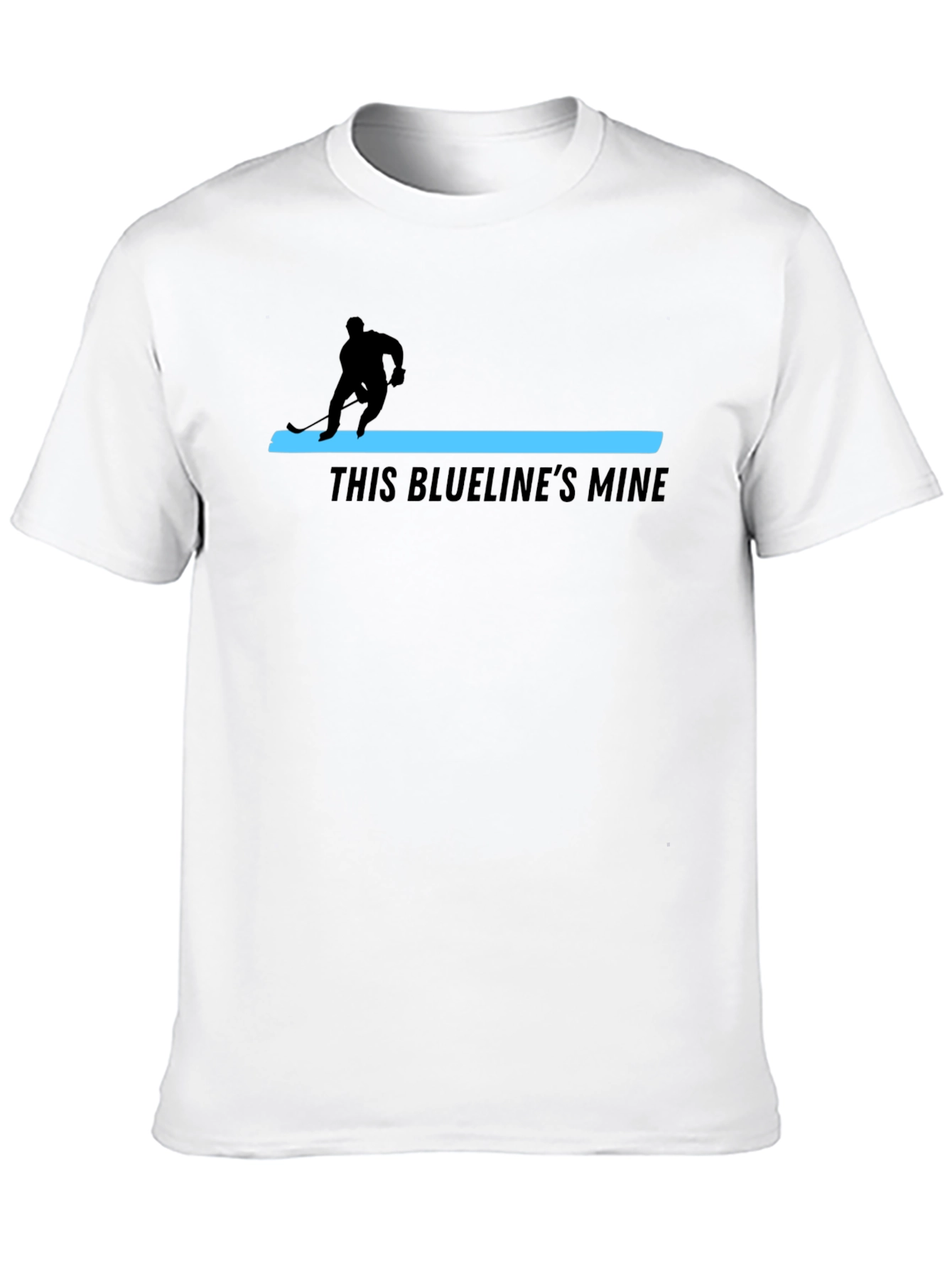 This Bluelines Mine Hockey Graphic T-Shirt
