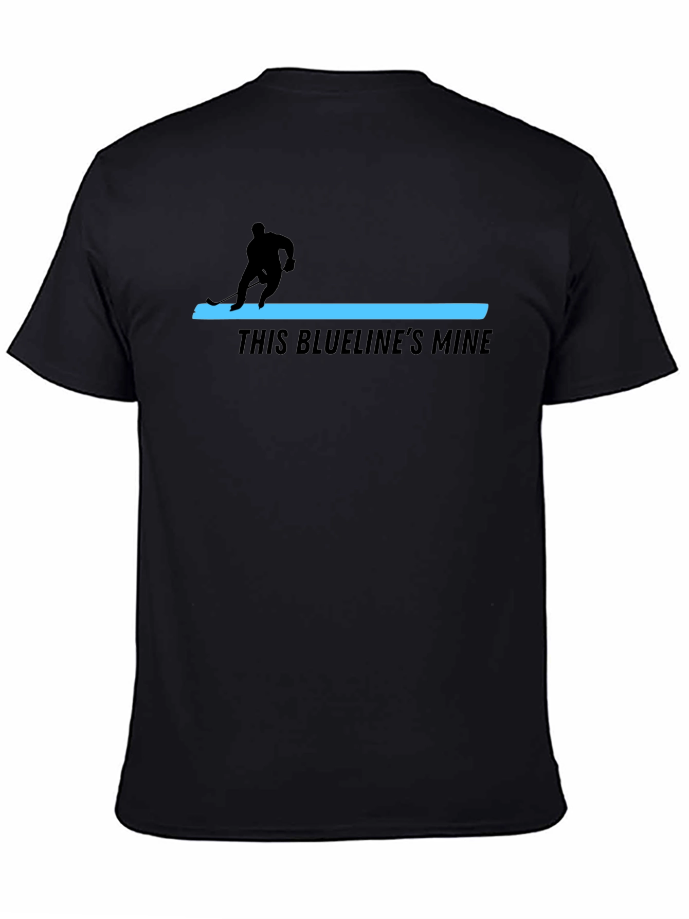 This Bluelines Mine Hockey Graphic T-Shirt