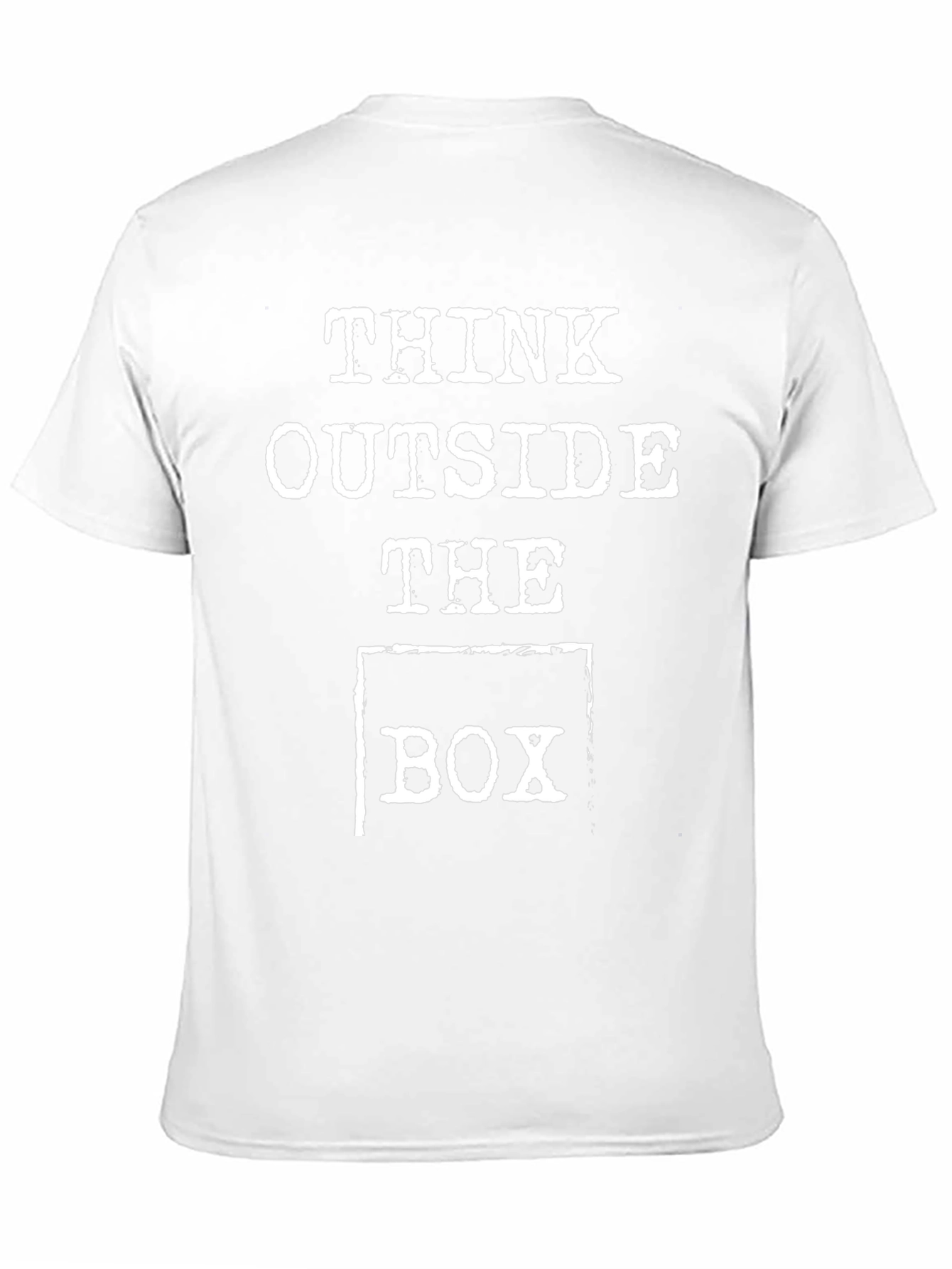 Think Outside the Box Graphic Tee - Black