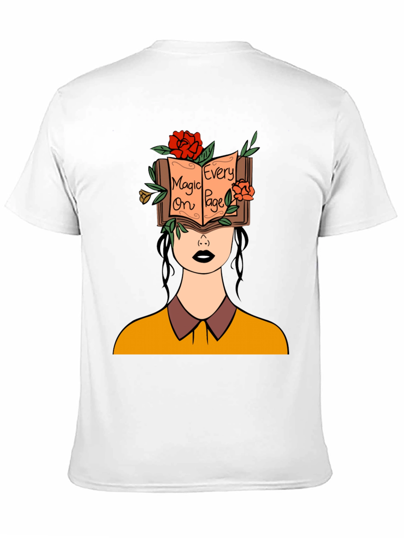 Magic on Every Page Graphic T-Shirt