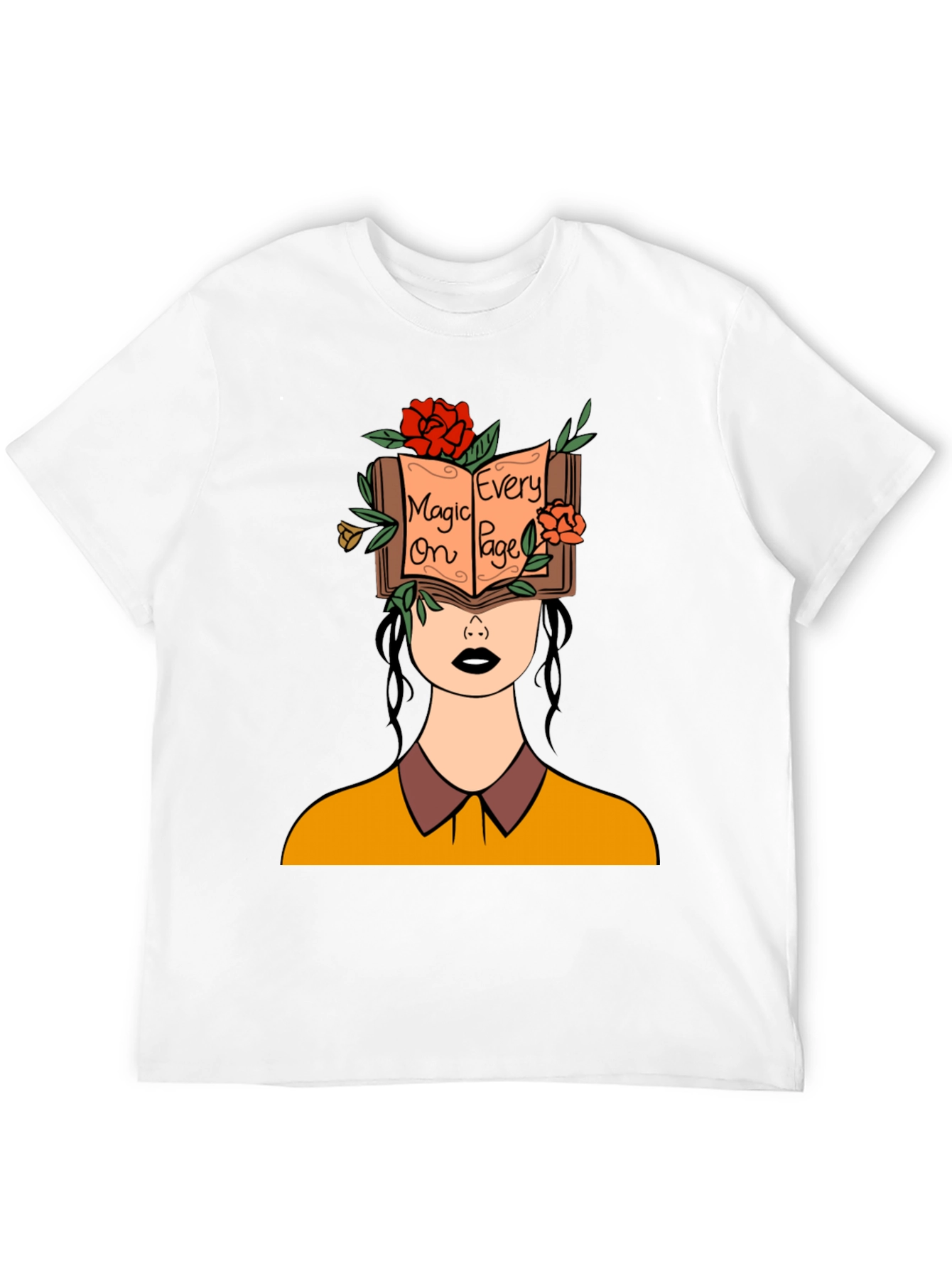 Magic on Every Page Graphic T-Shirt