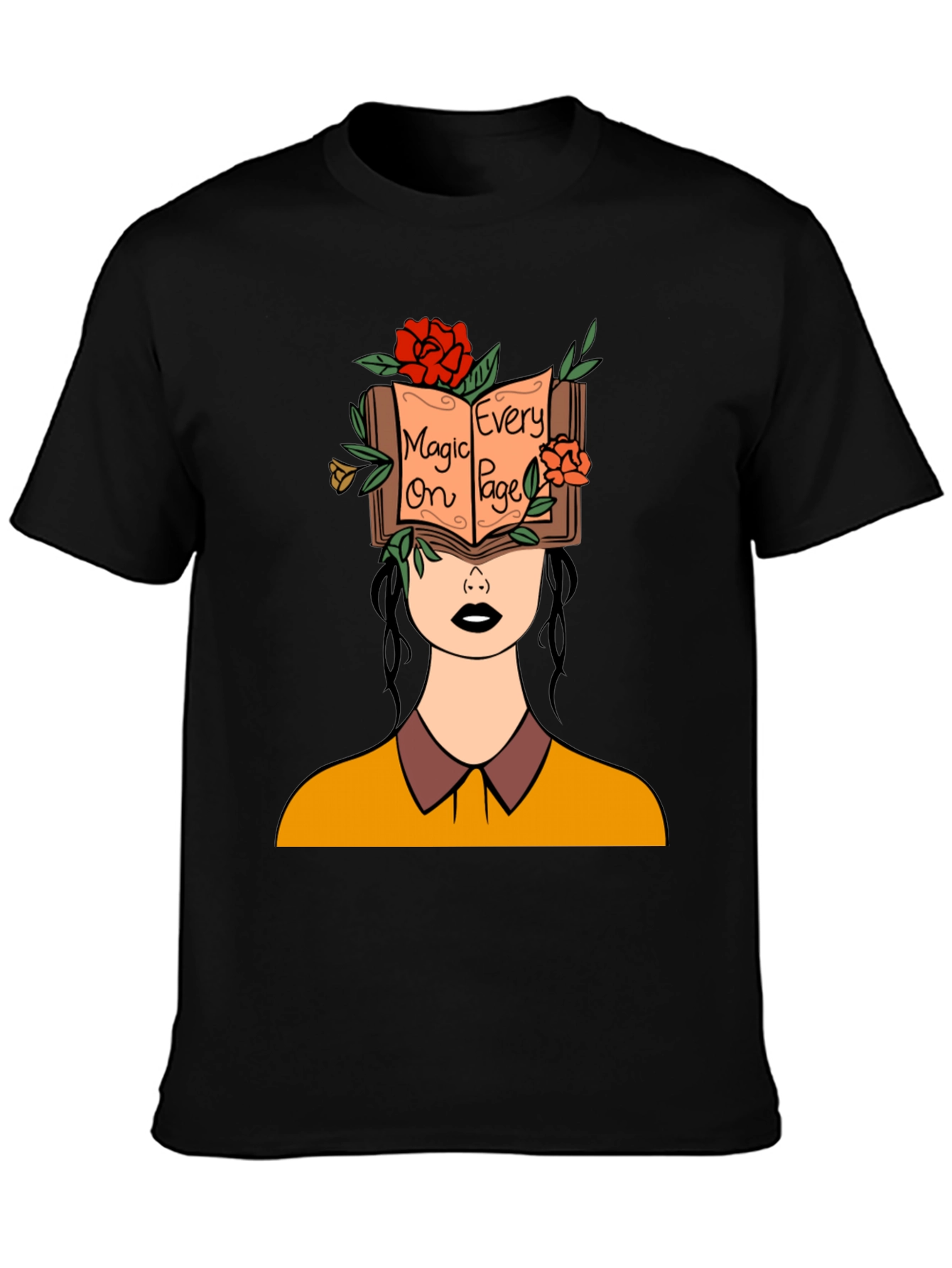 Magic on Every Page Graphic T-Shirt