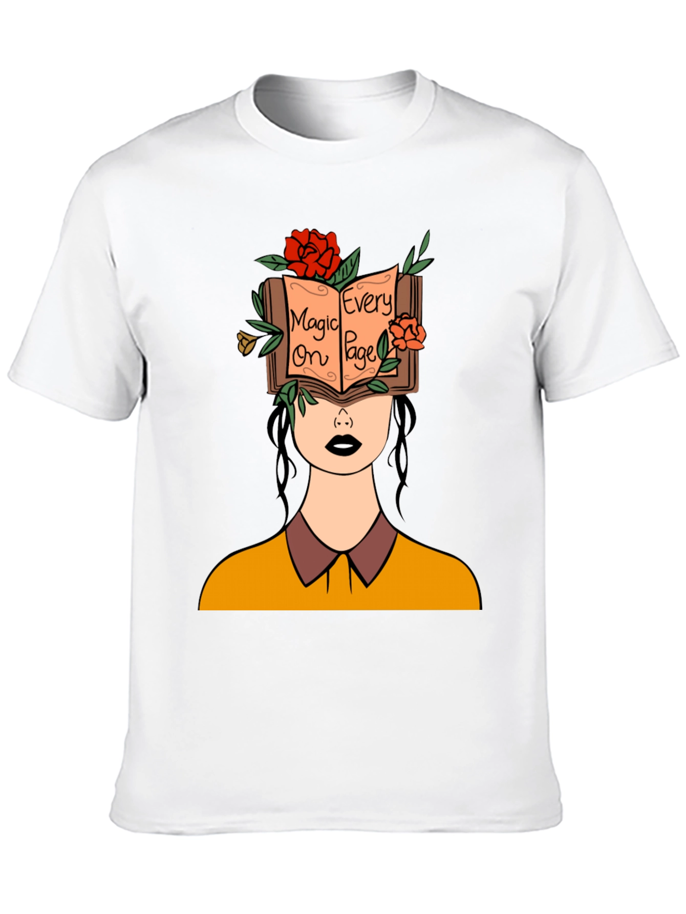 Magic on Every Page Graphic T-Shirt