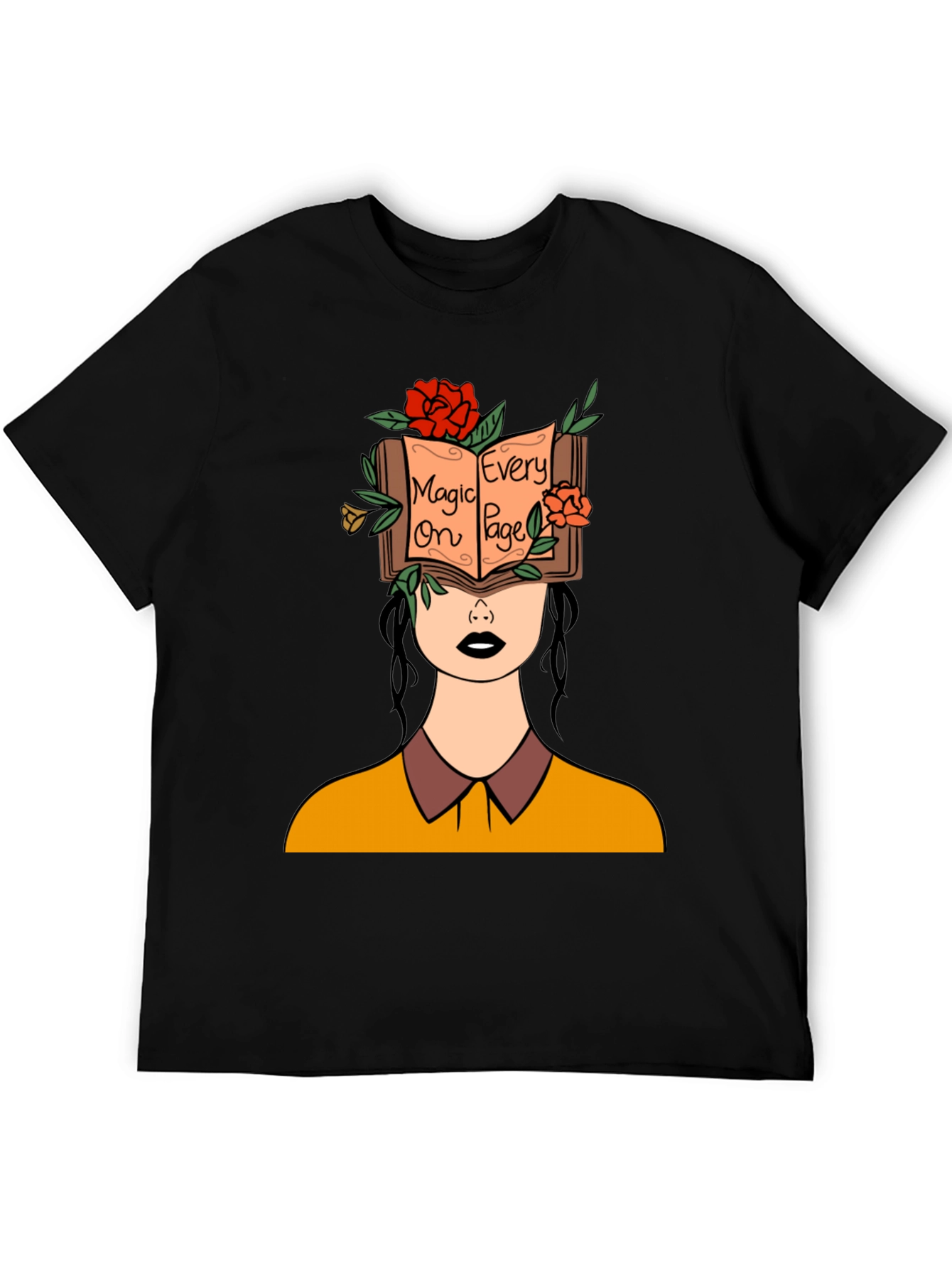 Magic on Every Page Graphic T-Shirt
