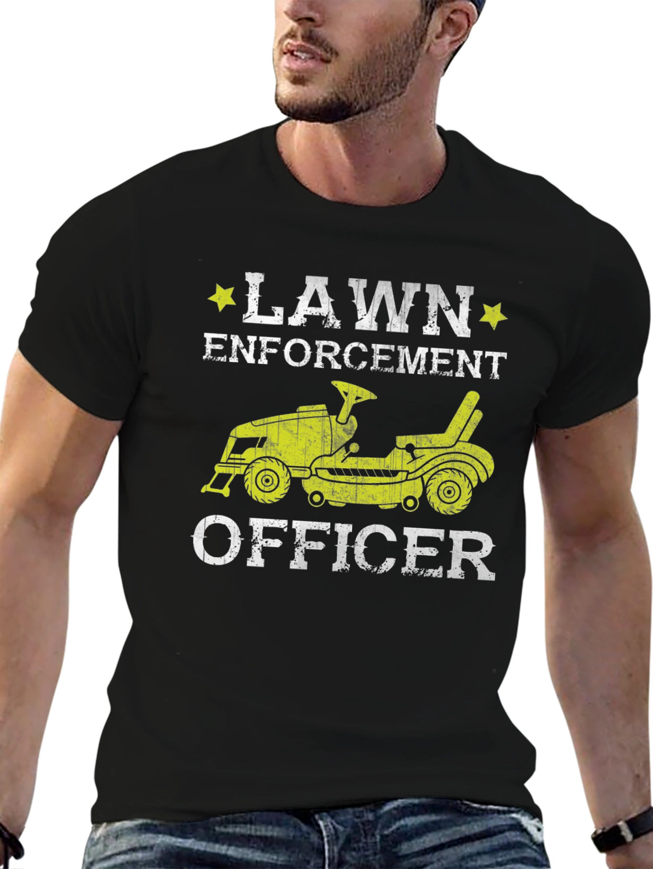 Lawn Enforcement Officer Graphic Tee