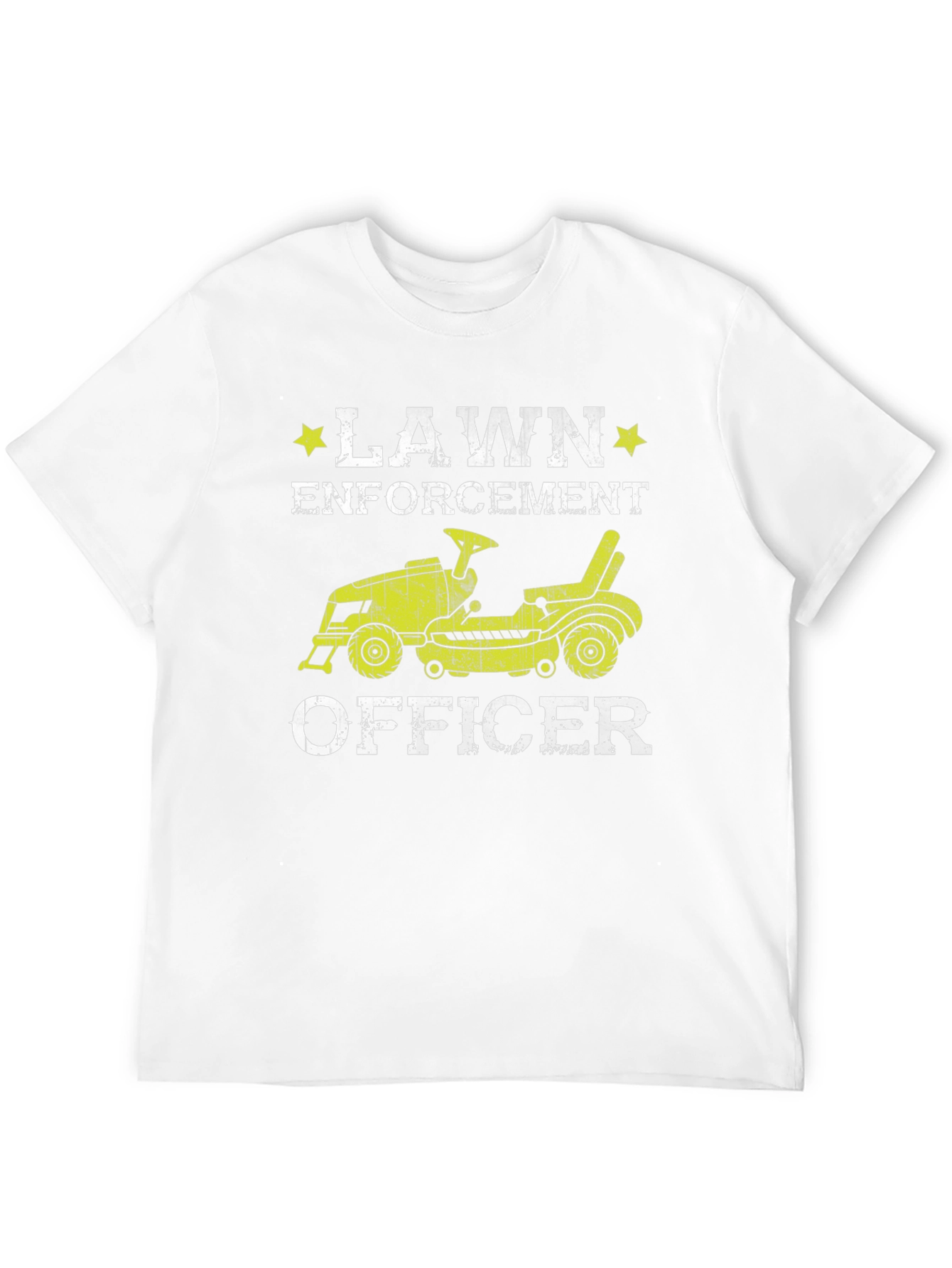 Lawn Enforcement Officer Graphic Tee