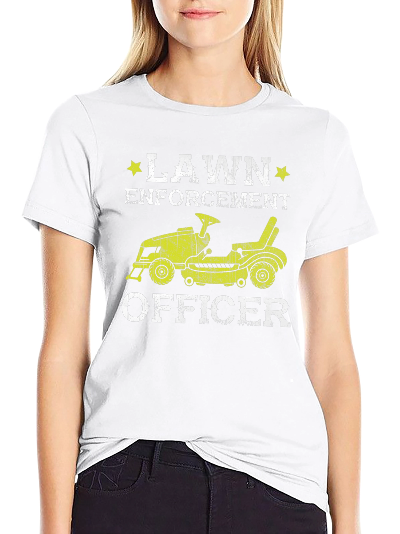 Lawn Enforcement Officer Graphic Tee