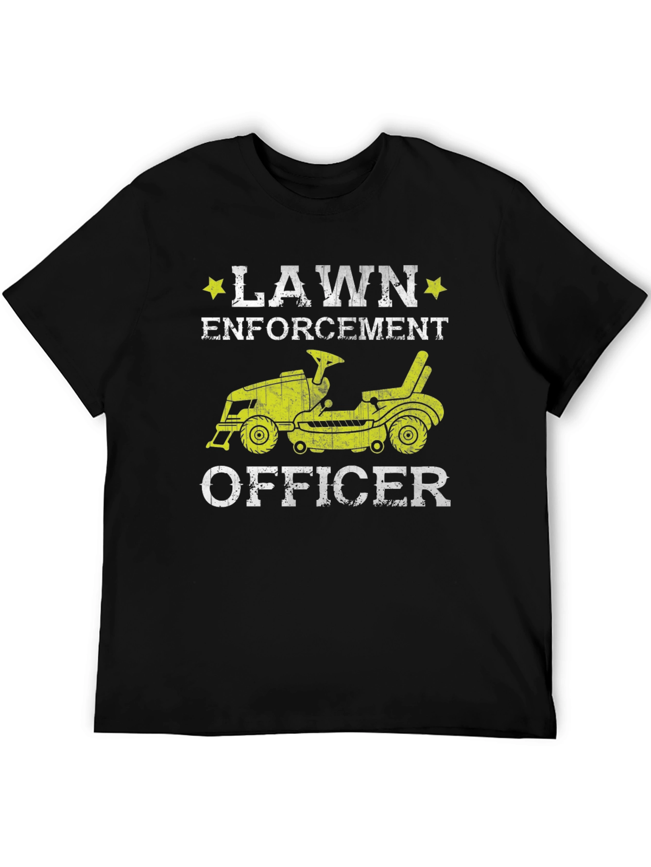 Lawn Enforcement Officer Graphic Tee