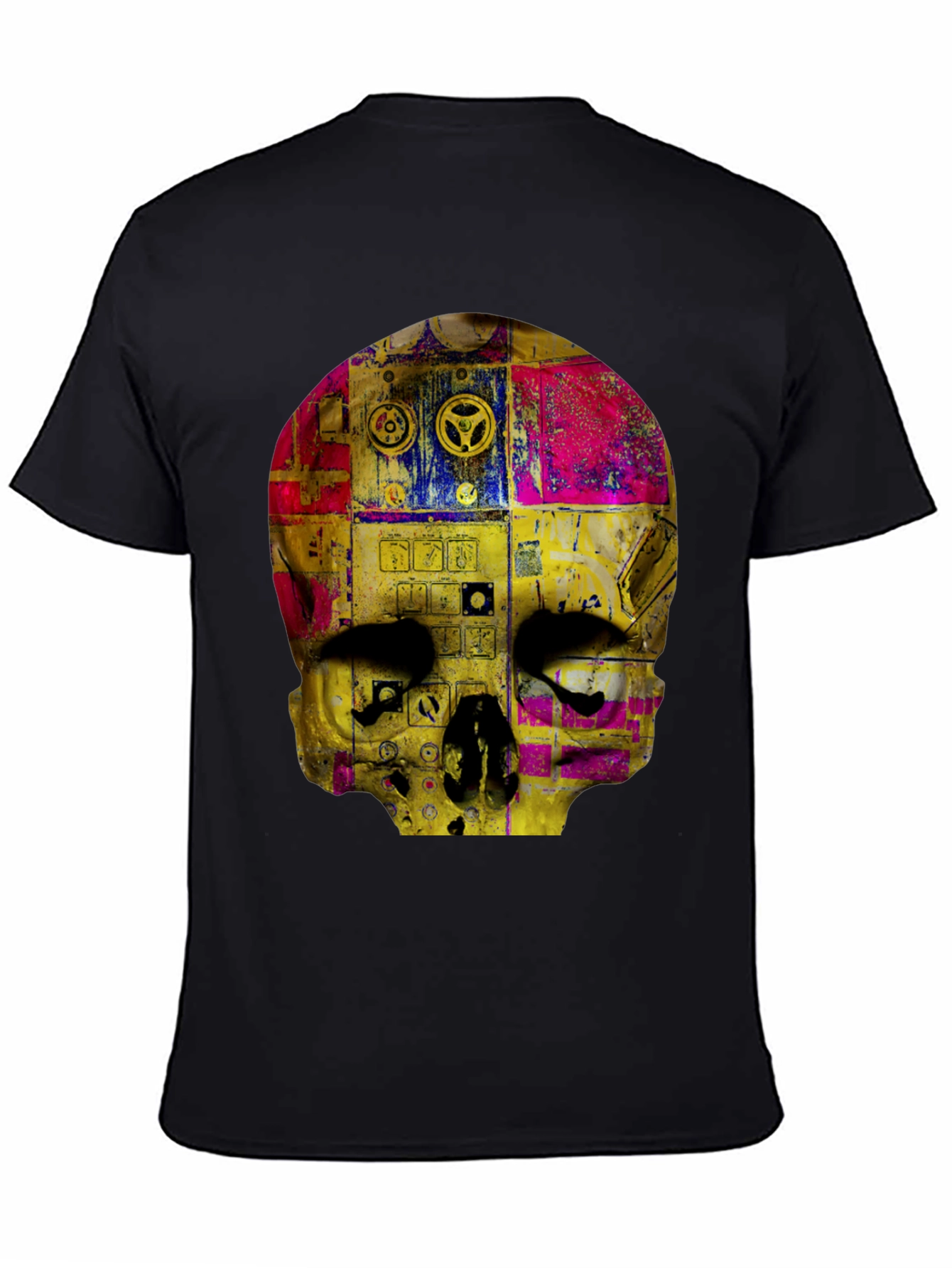 Skull Graphic Print Mens T-Shirt