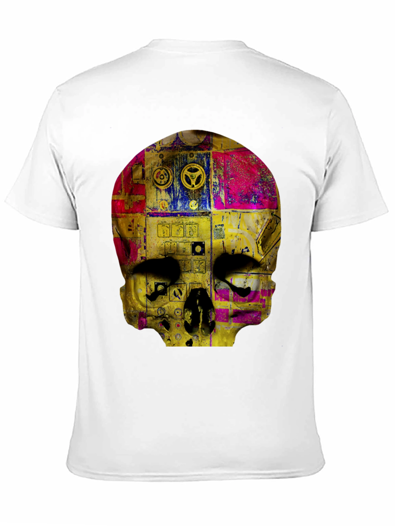 Skull Graphic Print Mens T-Shirt