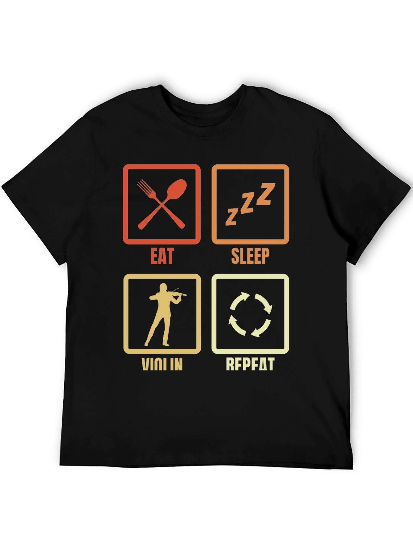 Eat Sleep Violin Repeat T-Shirt