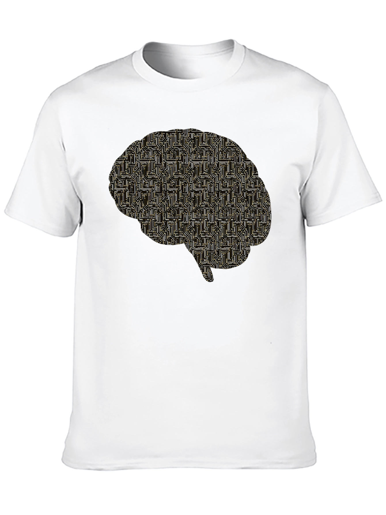 Circuit Board Brain T-Shirt - Geek Chic