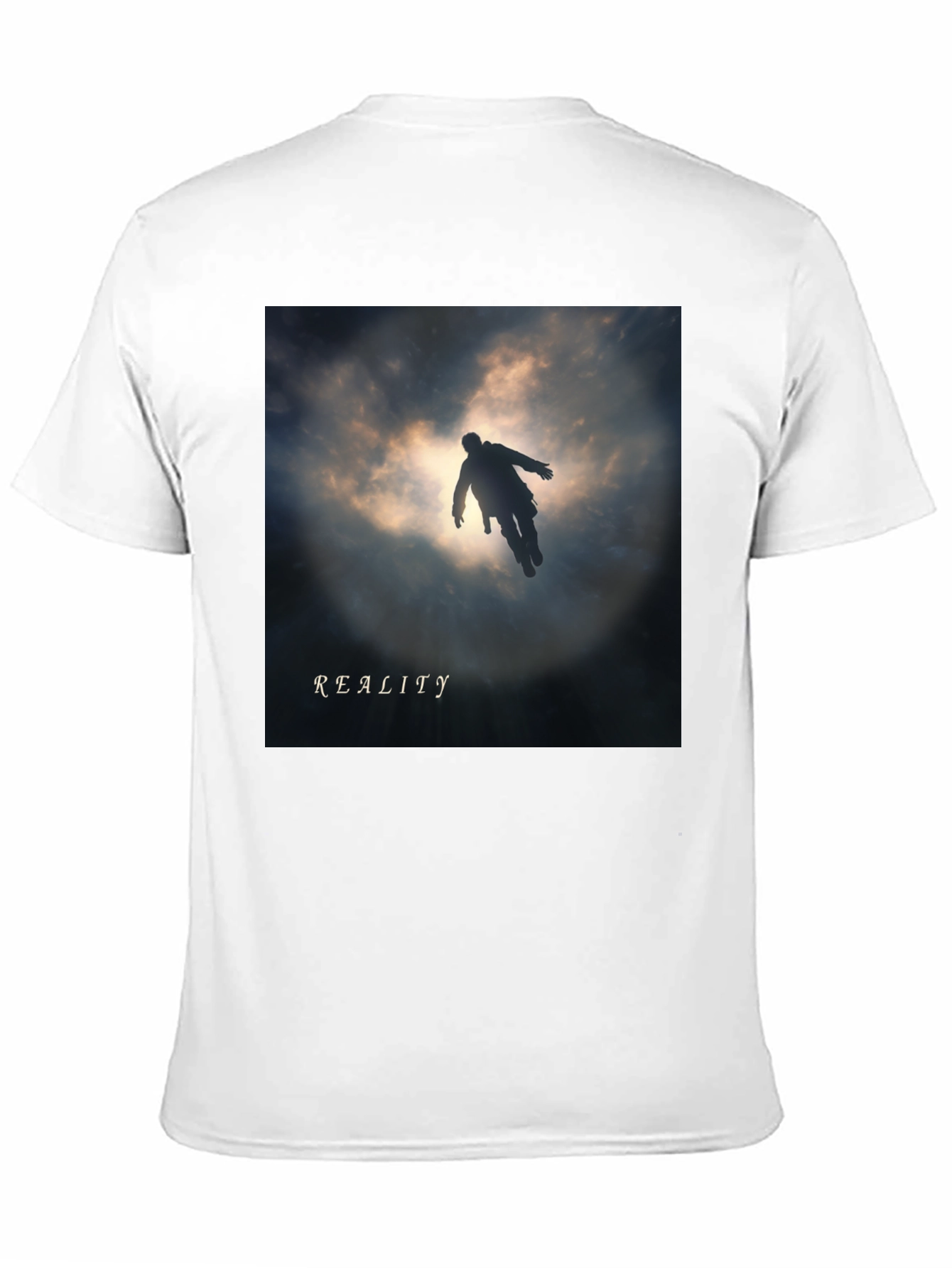 Reality Graphic Tee - Mens Black T-Shirt