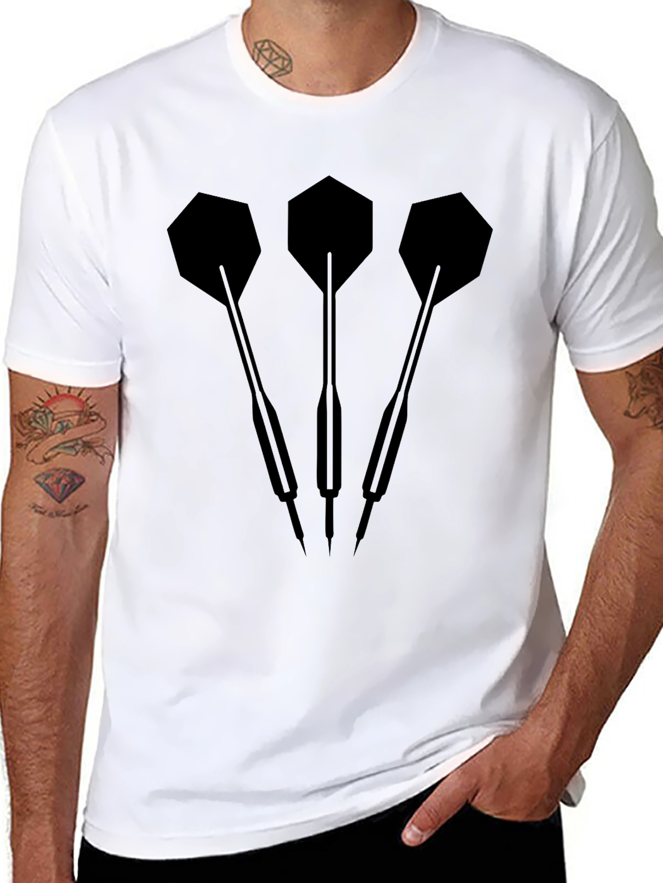 Darts Graphic Tee - Dartboard T-Shirt