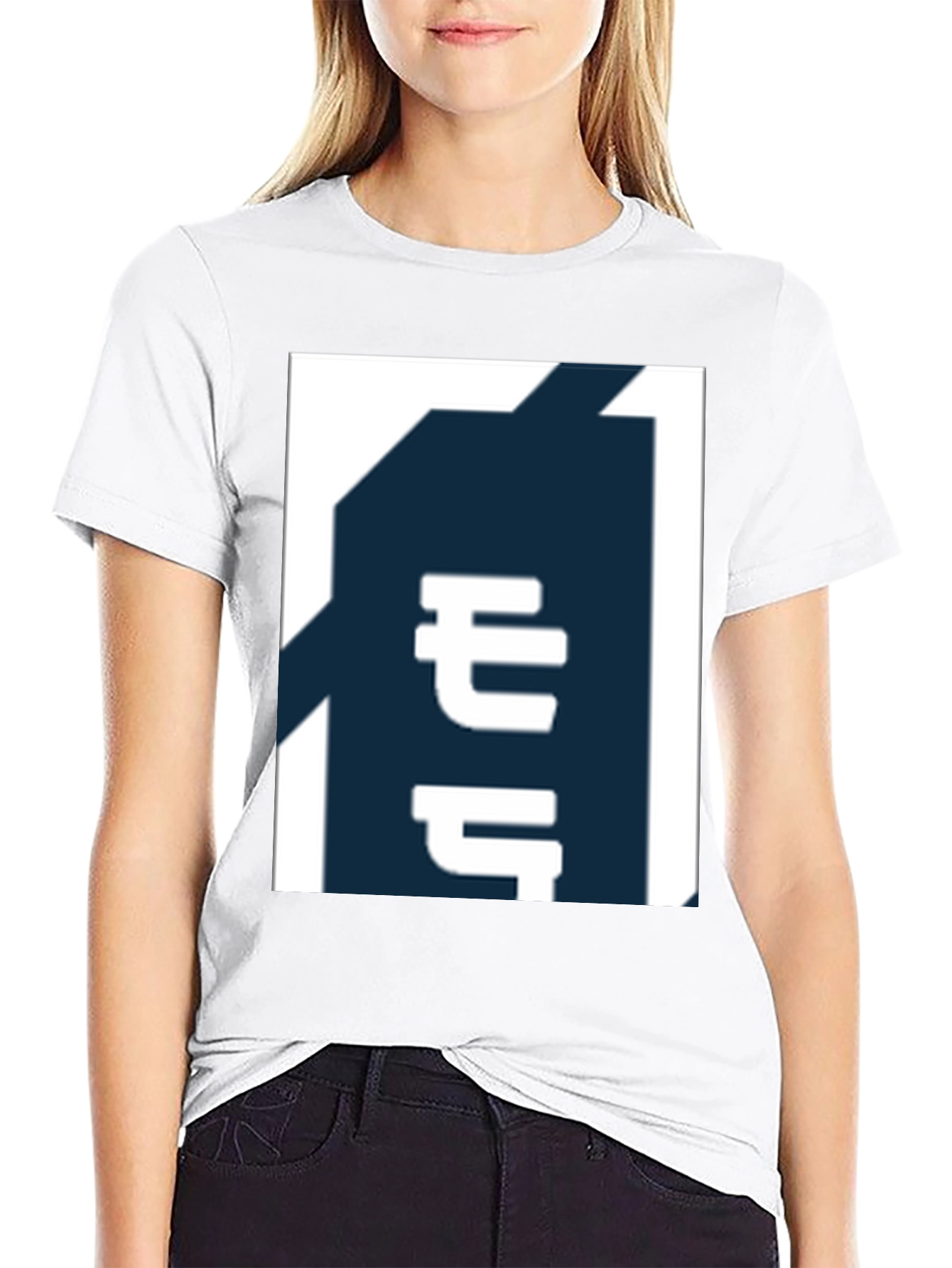 Modern Graphic Tee - Black