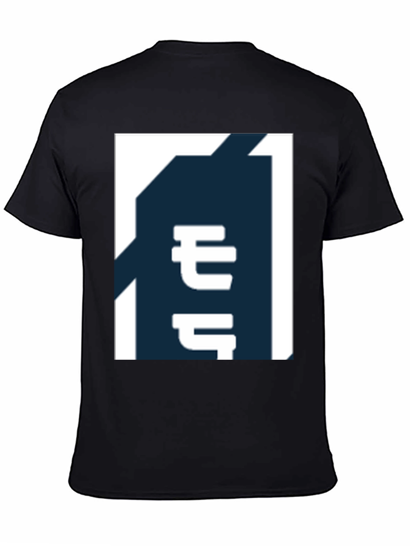 Modern Graphic Tee - Black