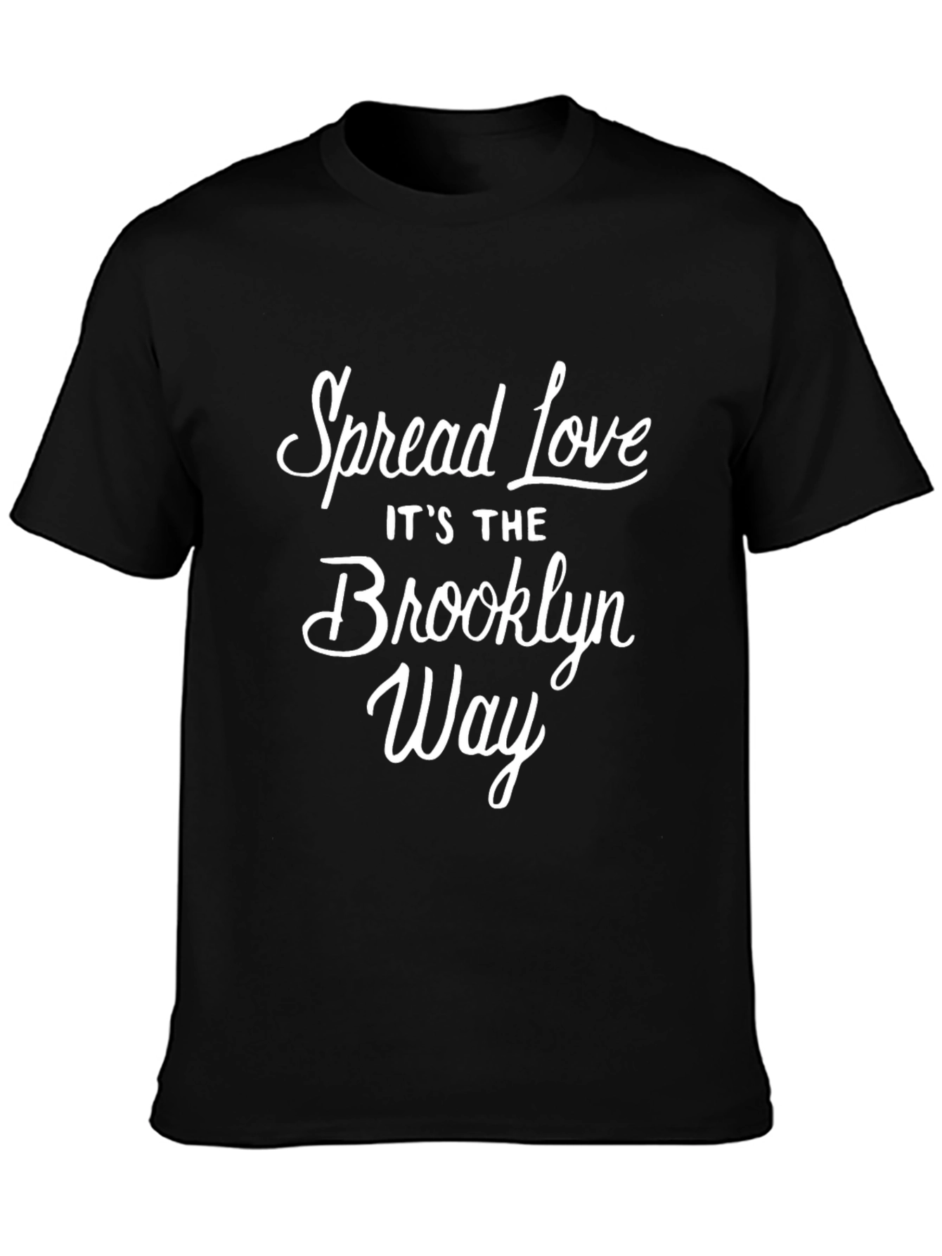 Spread Love Brooklyn Way Black T-Shirt