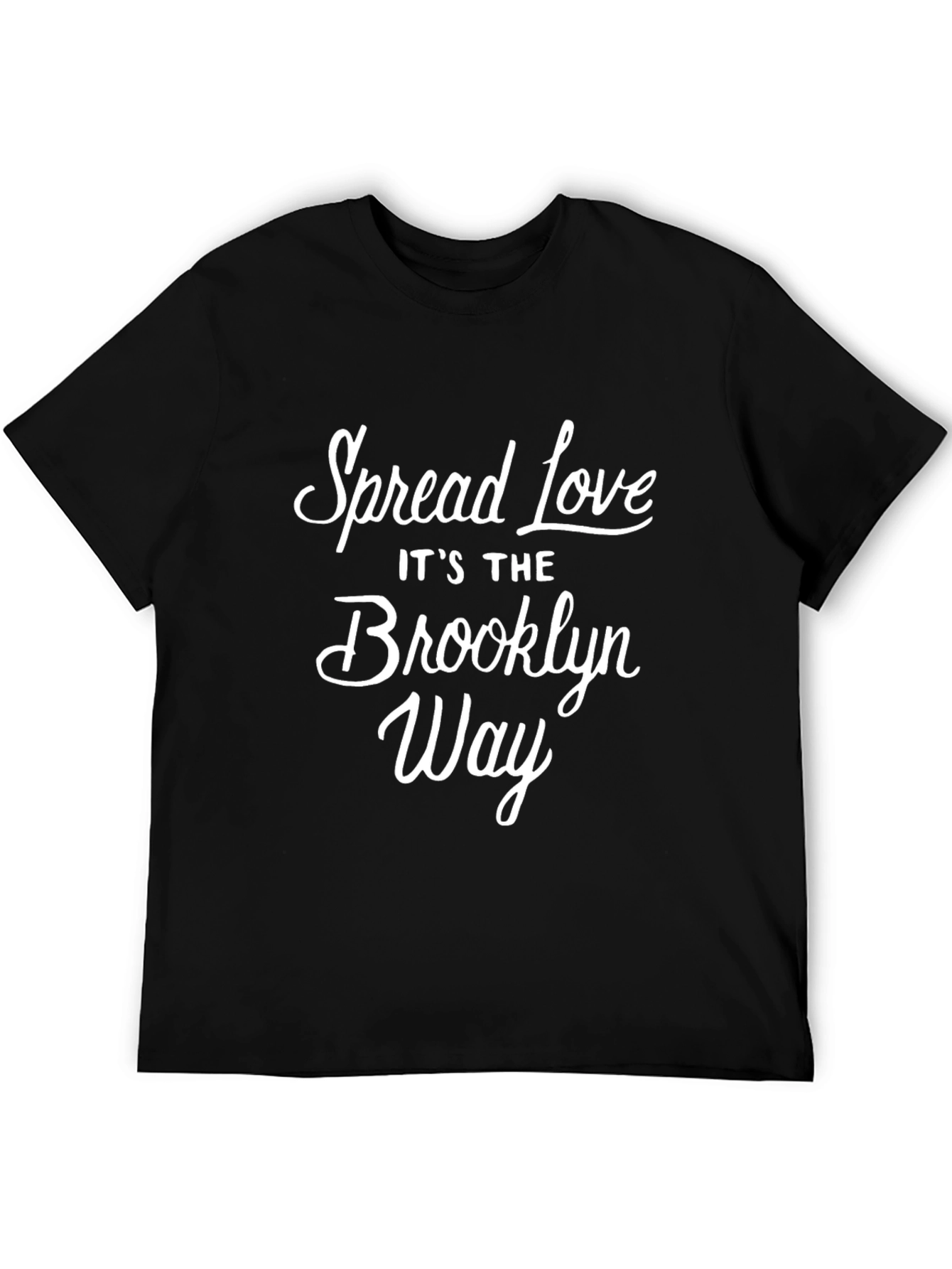 Spread Love Brooklyn Way Black T-Shirt