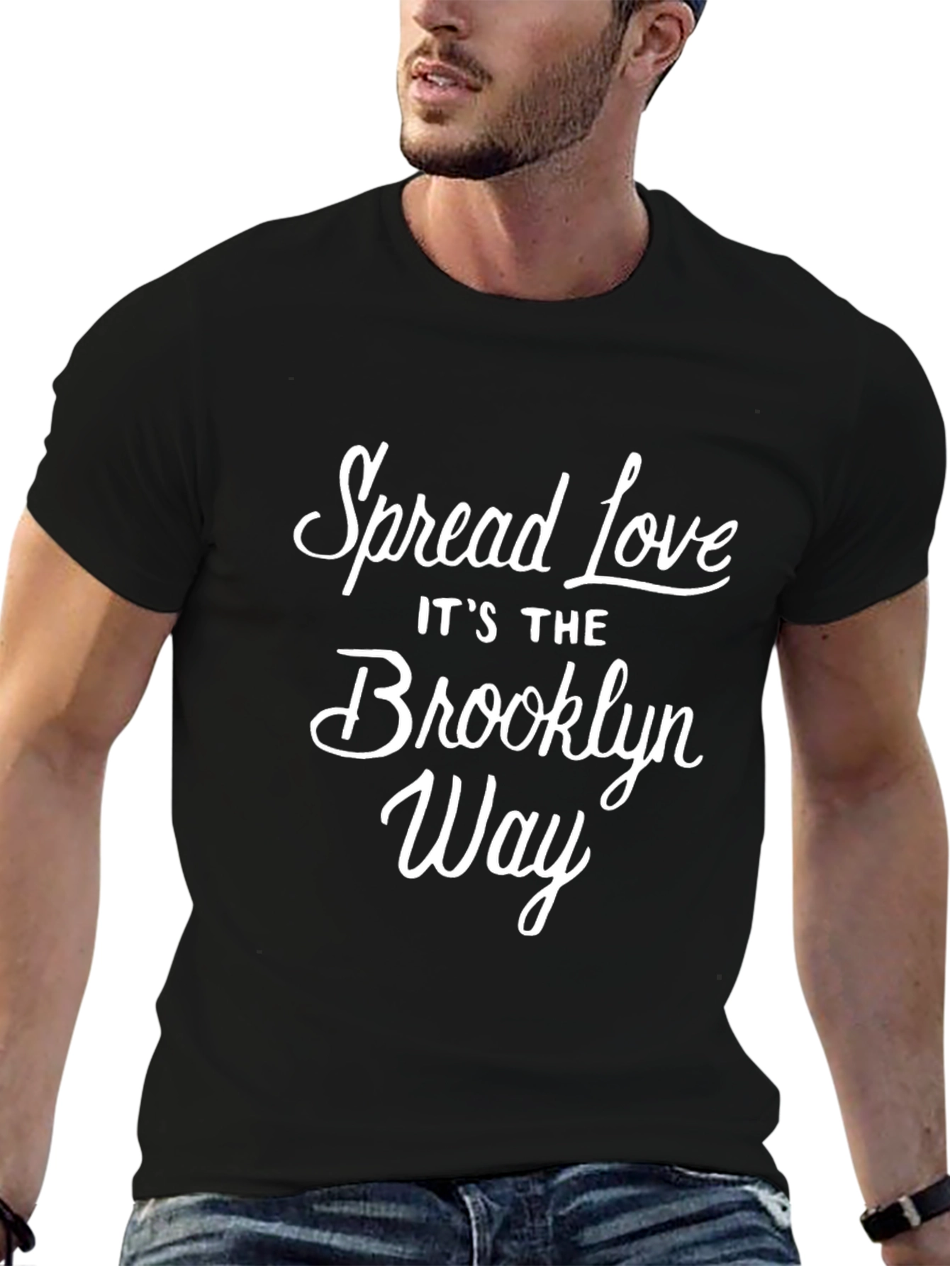 Spread Love Brooklyn Way Black T-Shirt