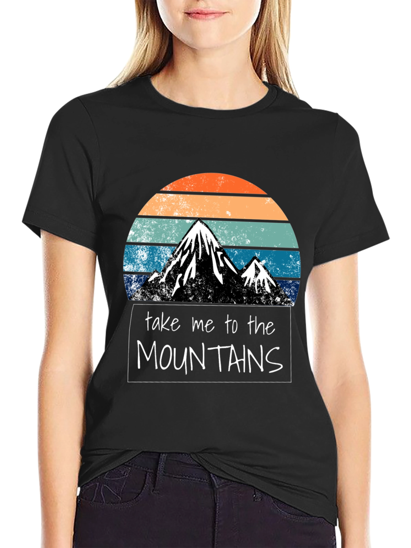 Mountains Graphic Tee - Adventure Awaits