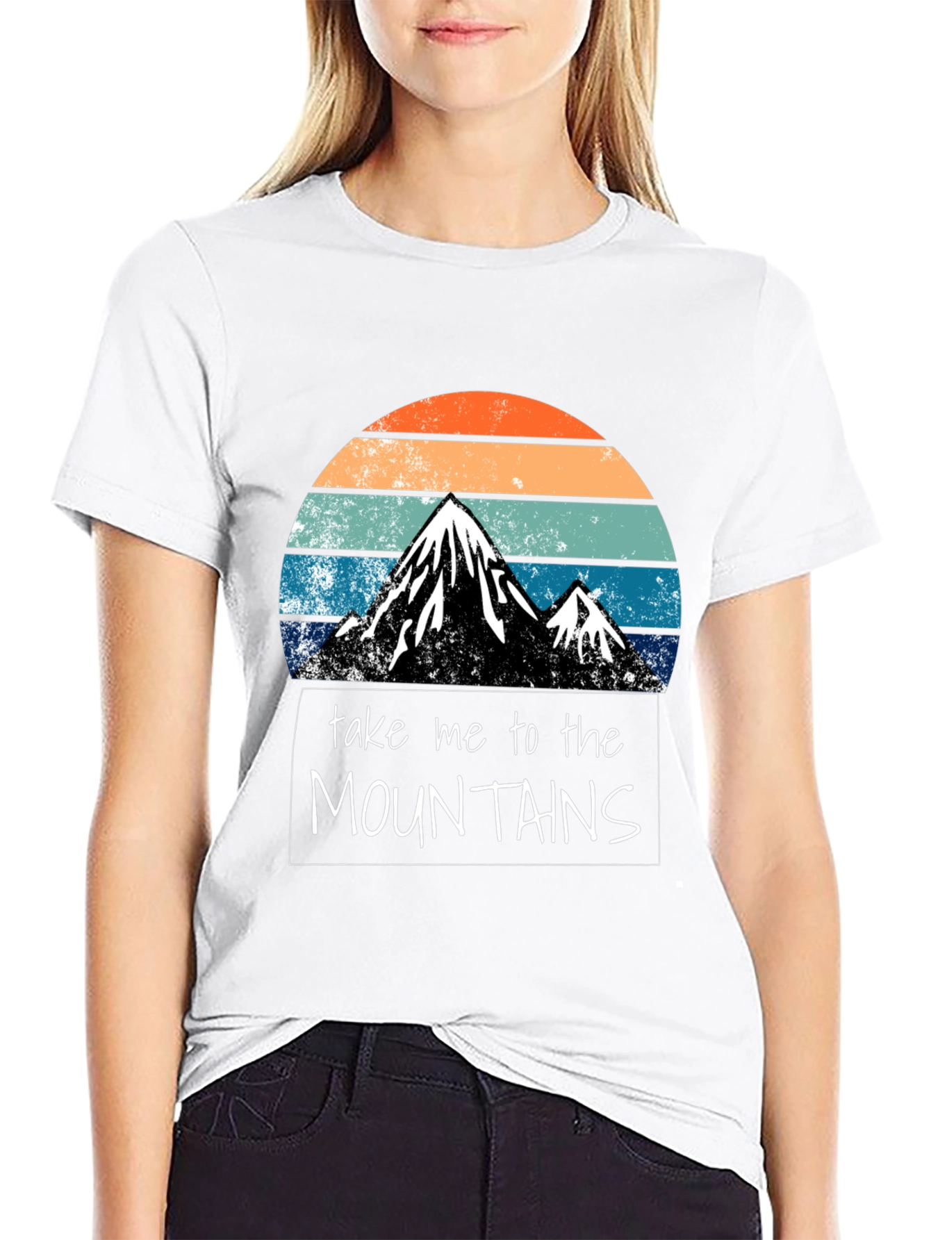 Mountains Graphic Tee - Adventure Awaits