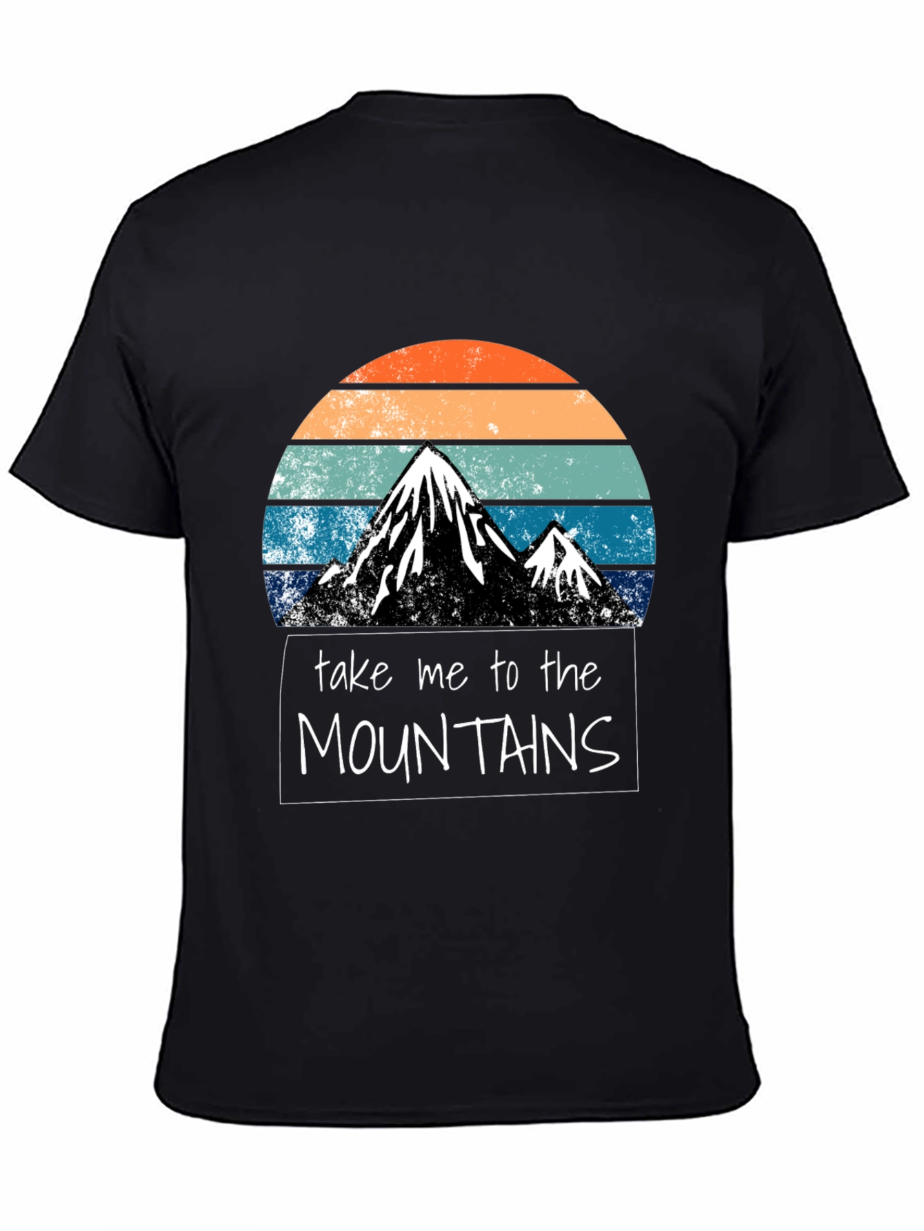 Mountains Graphic Tee - Adventure Awaits