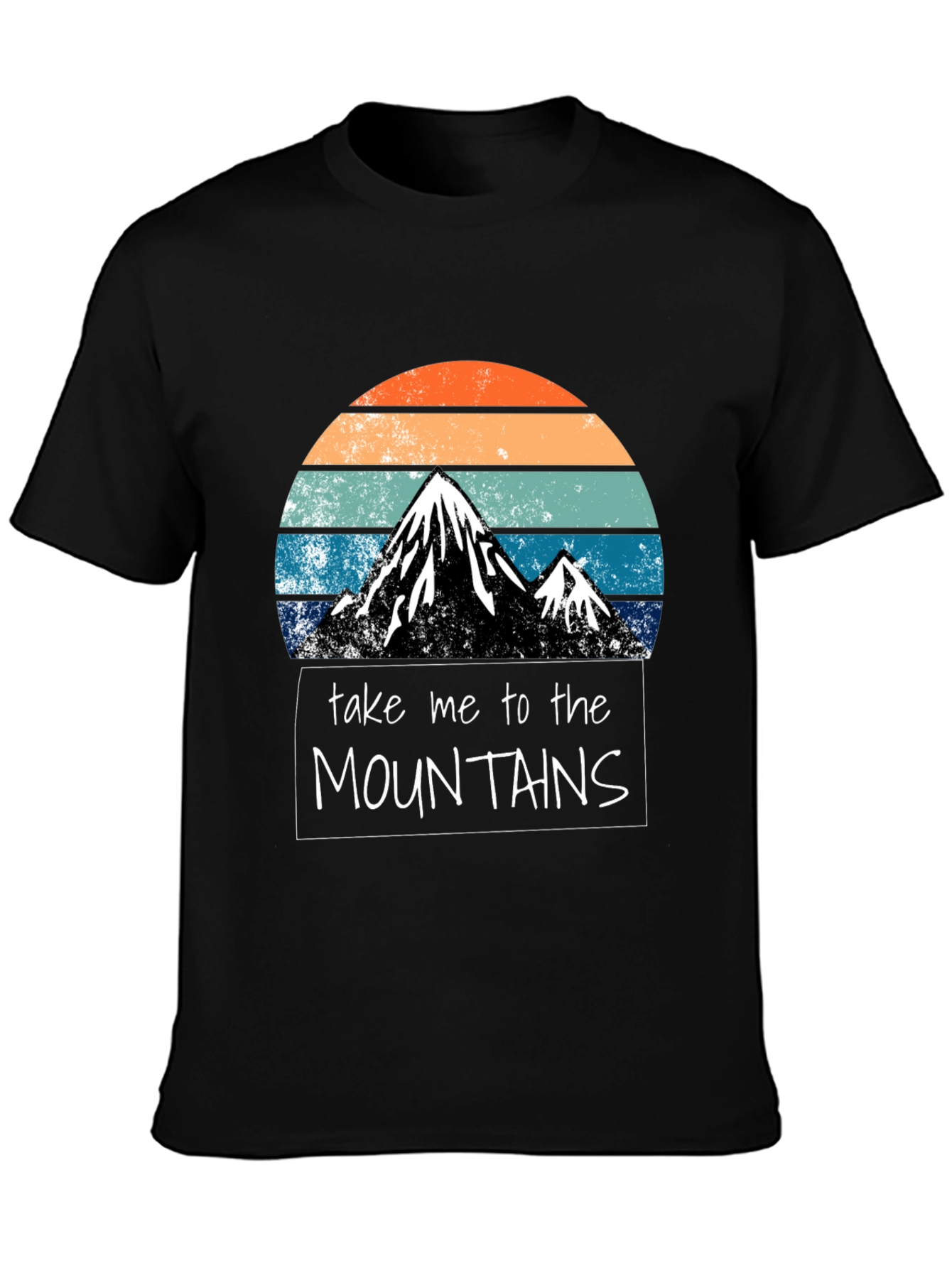 Mountains Graphic Tee - Adventure Awaits