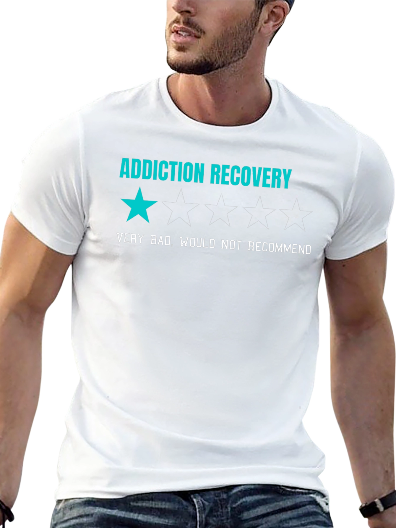 Addiction Recovery One Star T-Shirt