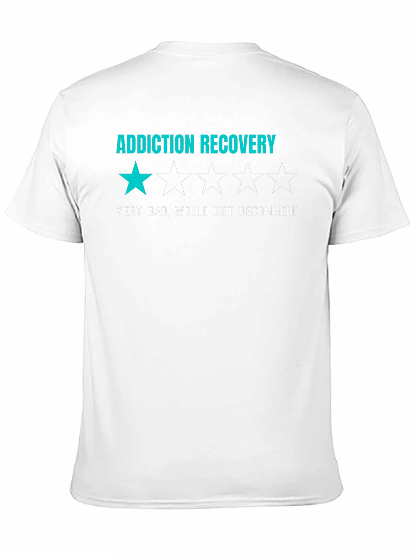 Addiction Recovery One Star T-Shirt
