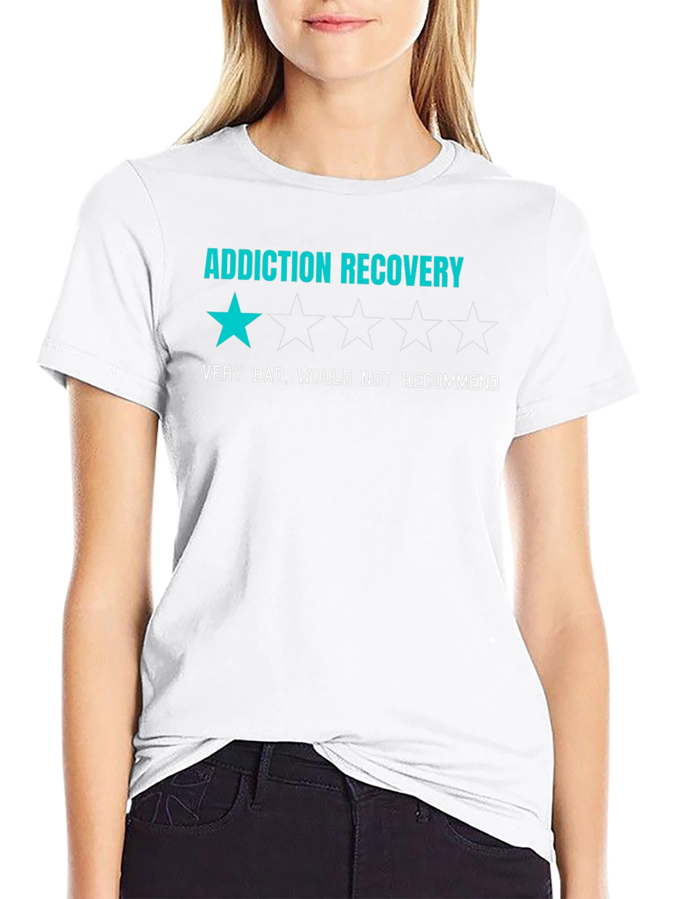 Addiction Recovery One Star T-Shirt