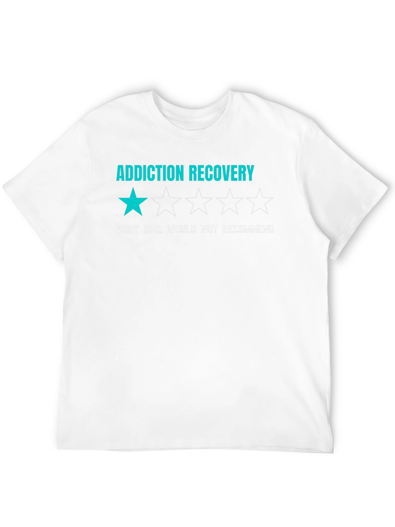 Addiction Recovery One Star T-Shirt