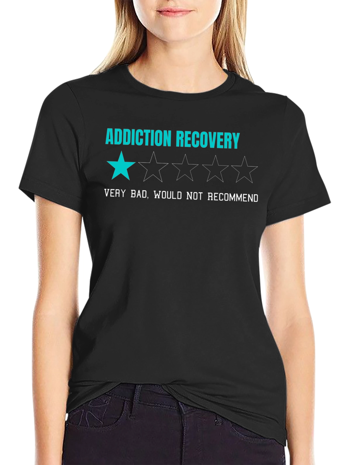 Addiction Recovery One Star T-Shirt